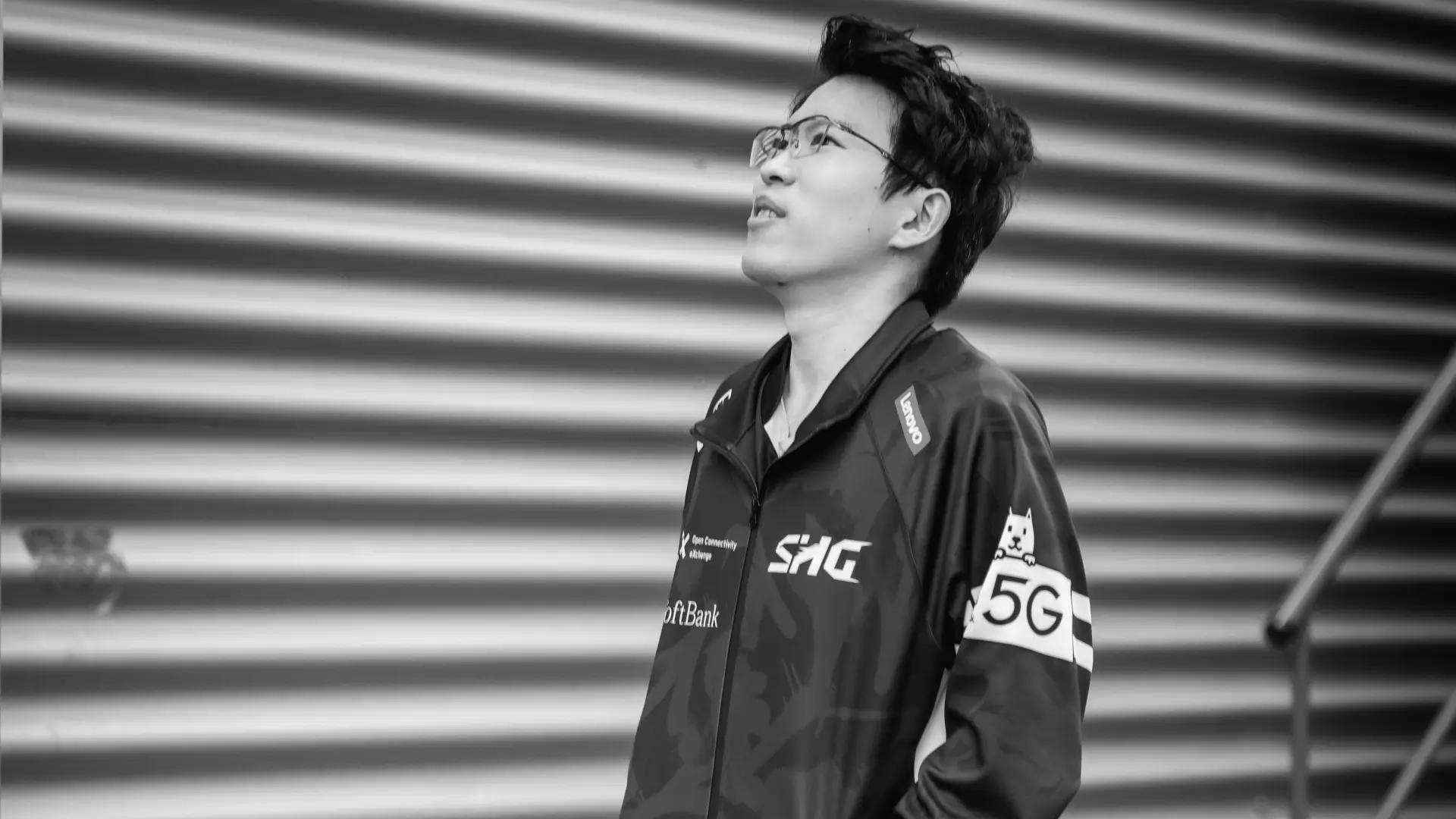 Shunsuke "Evi" Murase, top laner of Fukuoka SoftBank HAWKS gaming, competing at Worlds 2024 for the LJL and PCS. Japanese representatives.