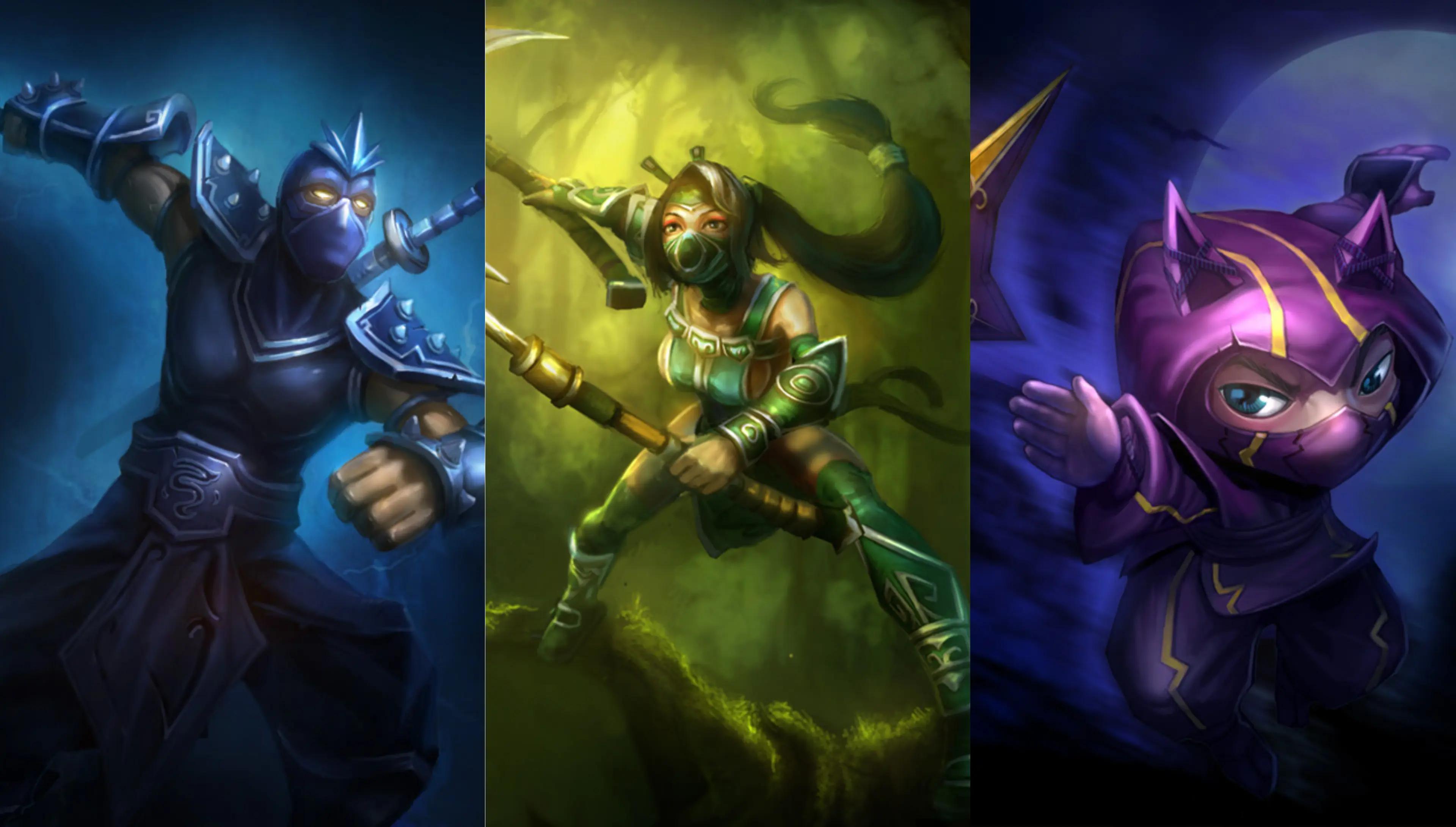 Shen, Akali and Kennen are coming to LoL Classic. Credit: Riot Games