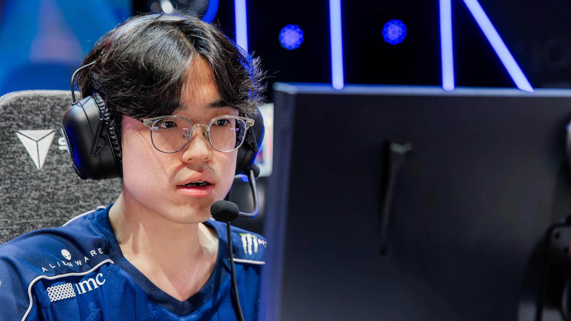 Quid playing in the LCS Stage | Photo Credit: Riot Games