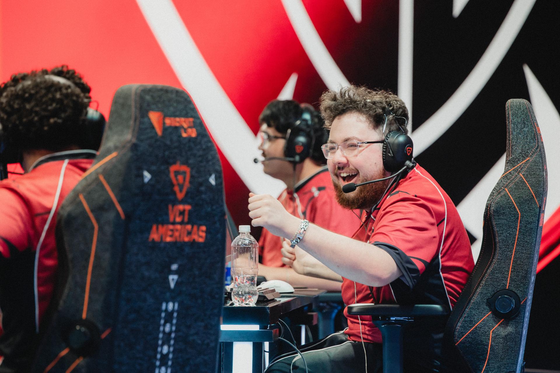 Leaf during the game against the World Champions 2025 NRG. Credit: Christian Betancourt/Riot Games