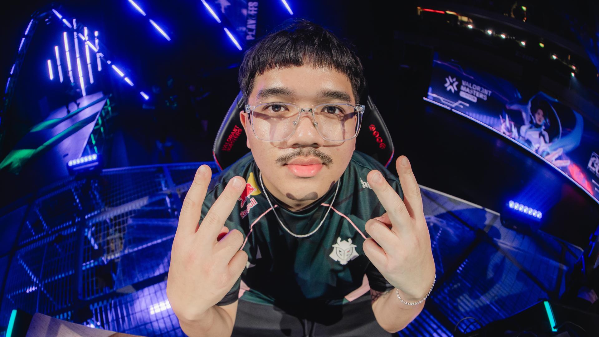 Jawgemo before the game against XLG at Masters London. Credit: Colin Young-Wolff/Riot Games