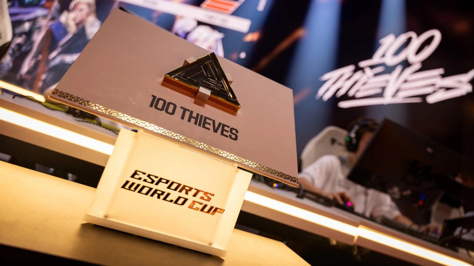 100 Thieves at EWC26. Credit: EF