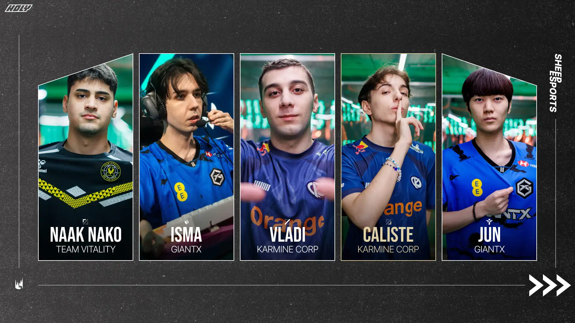 Sheep Esports' Team of the Week 7