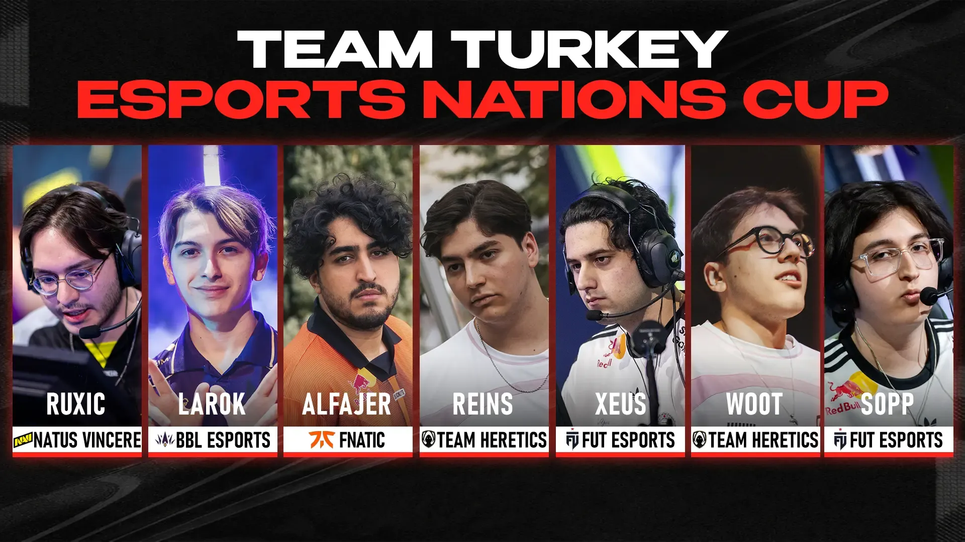 Turkey ENC VALORANT Roster. Credit: Sheep Esports