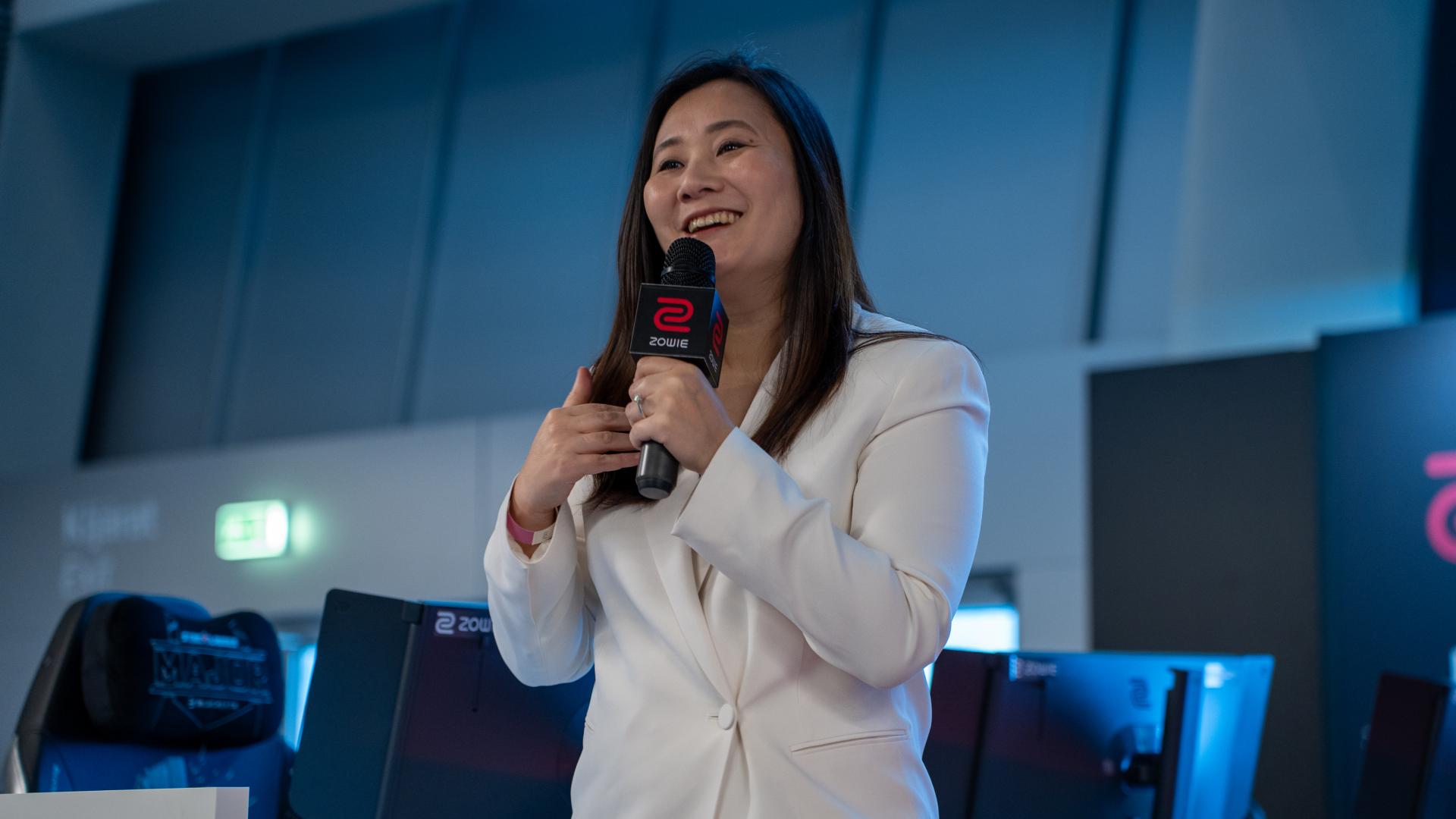 Celsa Wu, Head of ZOWIEâs esports business at BenQ Europe B.V. Credit: ZOWIE