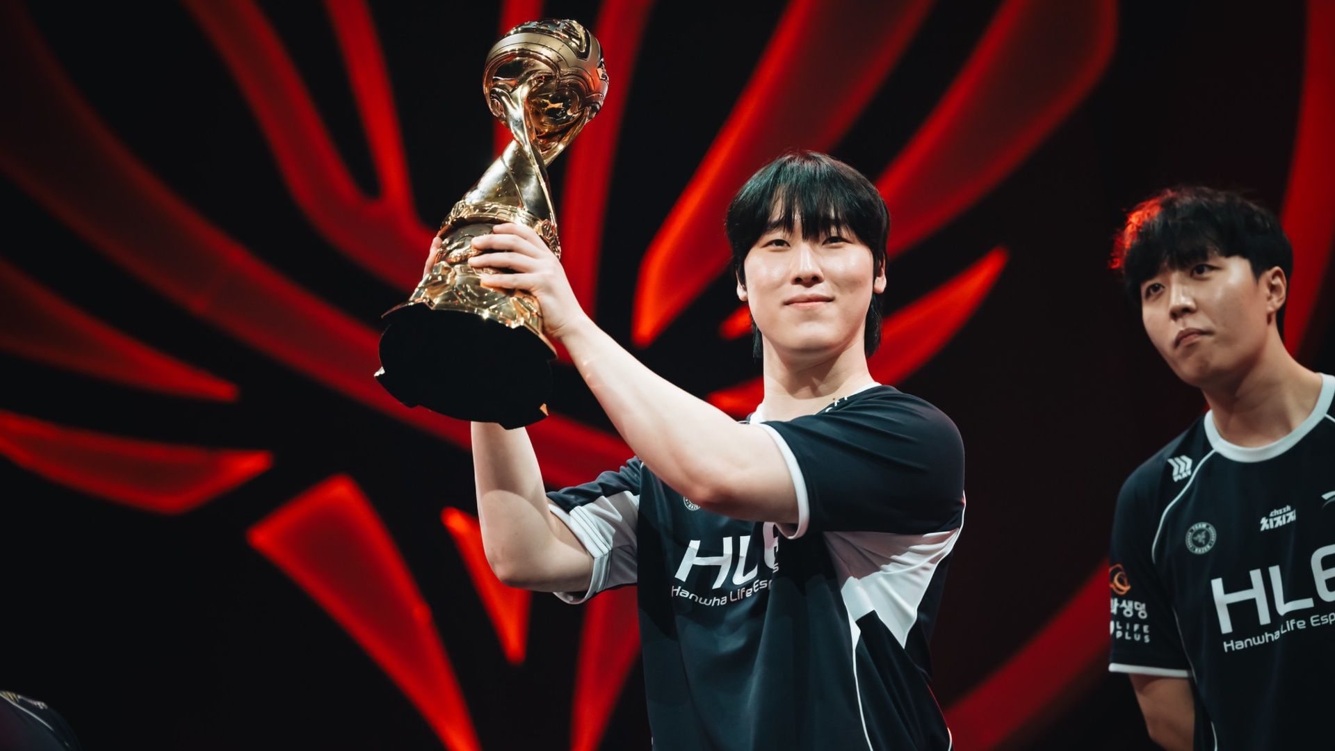 HLE Zeka after winning MSI 2026 Credit: Colin Young-Wolff | Riot Games
