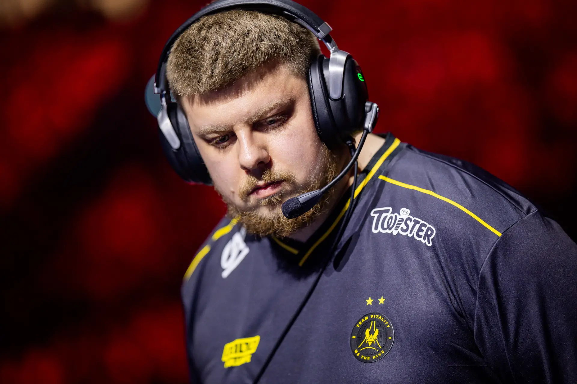 Eversax helped Team Vitality reach the final of the RLCS 2026 Paris Major. Credit: Michał Konkol