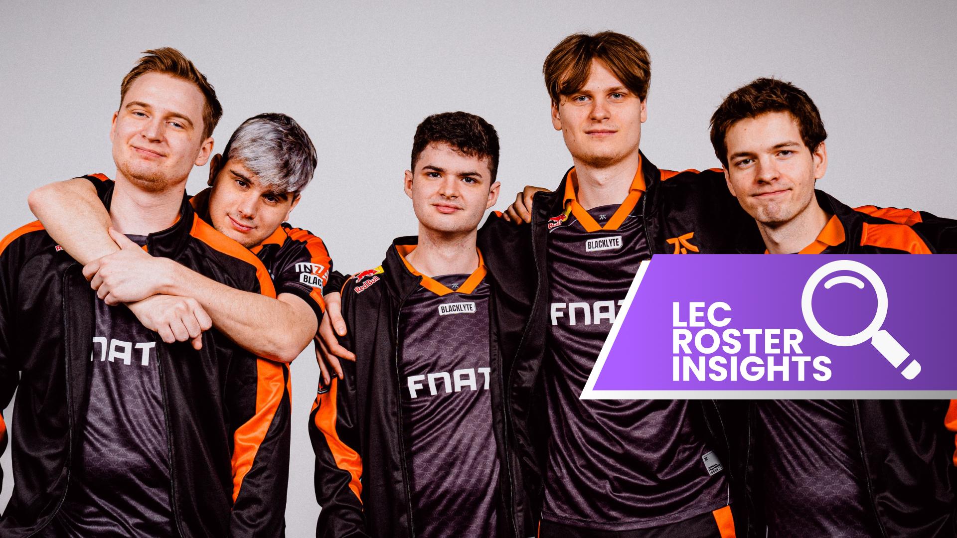 Roster de FNATIC para 2025 en la LEC