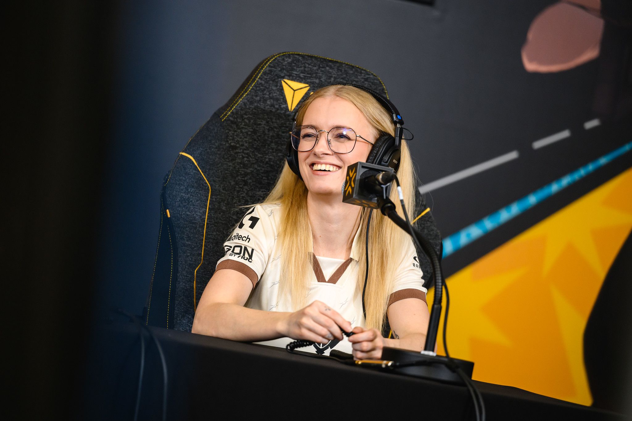 G2 Gozen's IGL mimi at Game Changers Championship. Credit: Moon Suwon/Riot Games