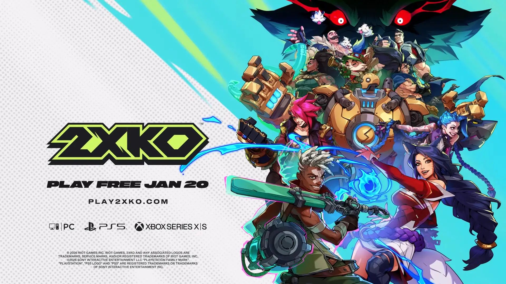 2XKO will be free for everyone. Credit: Riot Games