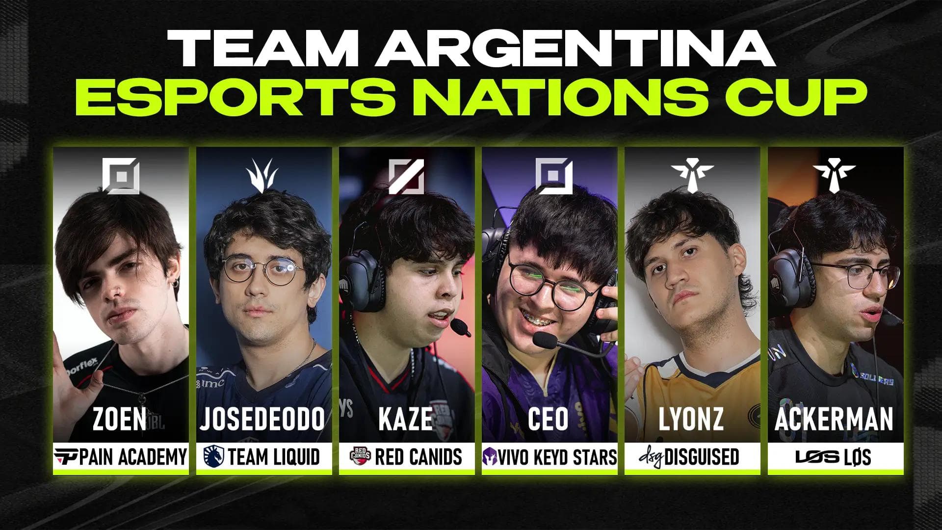 Photo Credits: paiN, Team Liquid, RED Canids, Vivo Keyd Stars, Disguised, LØS