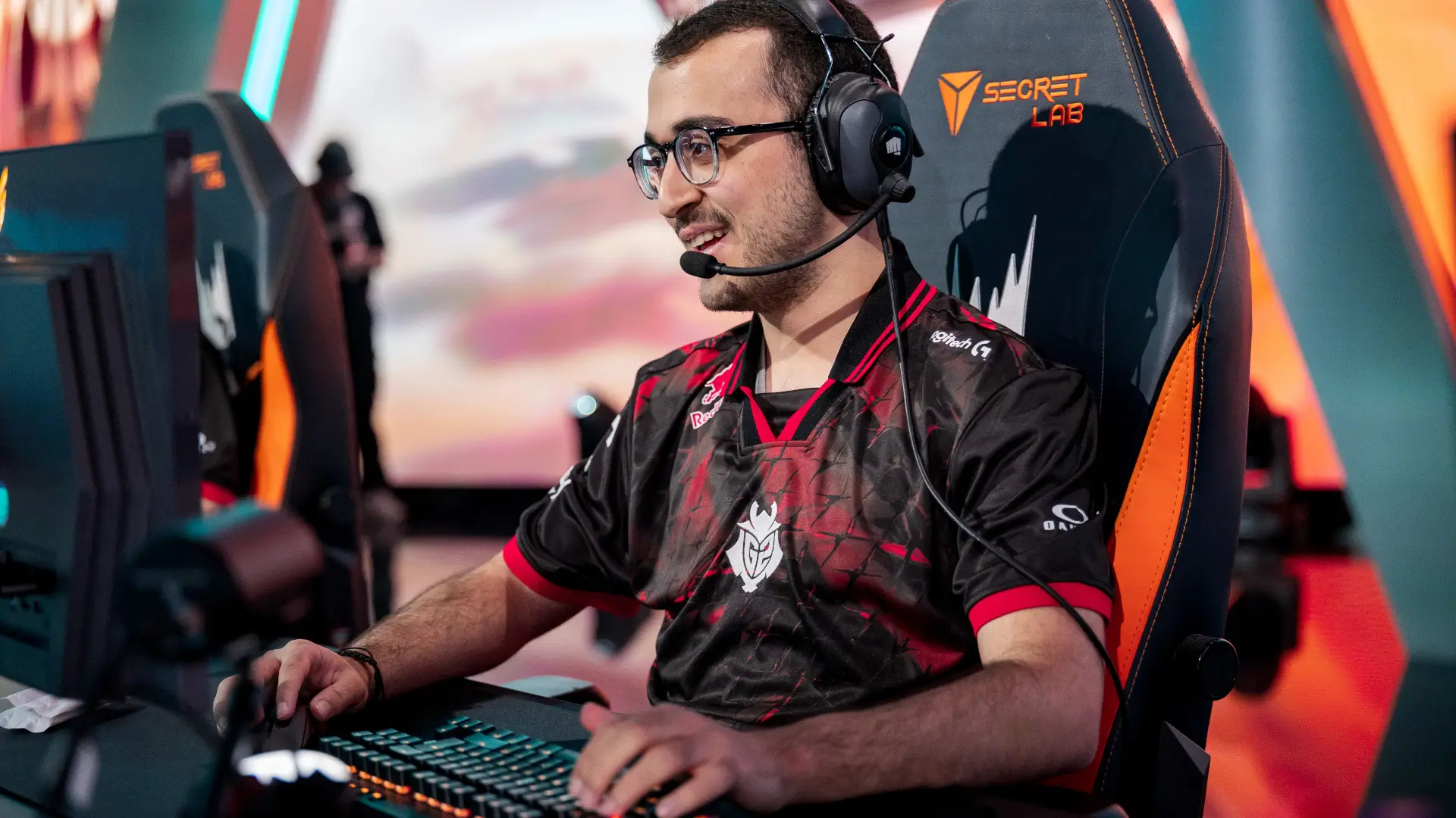 Rudy "SkewMond" Semaan, jungler for G2 Esports in the 2025 LEC Spring Playoffs.