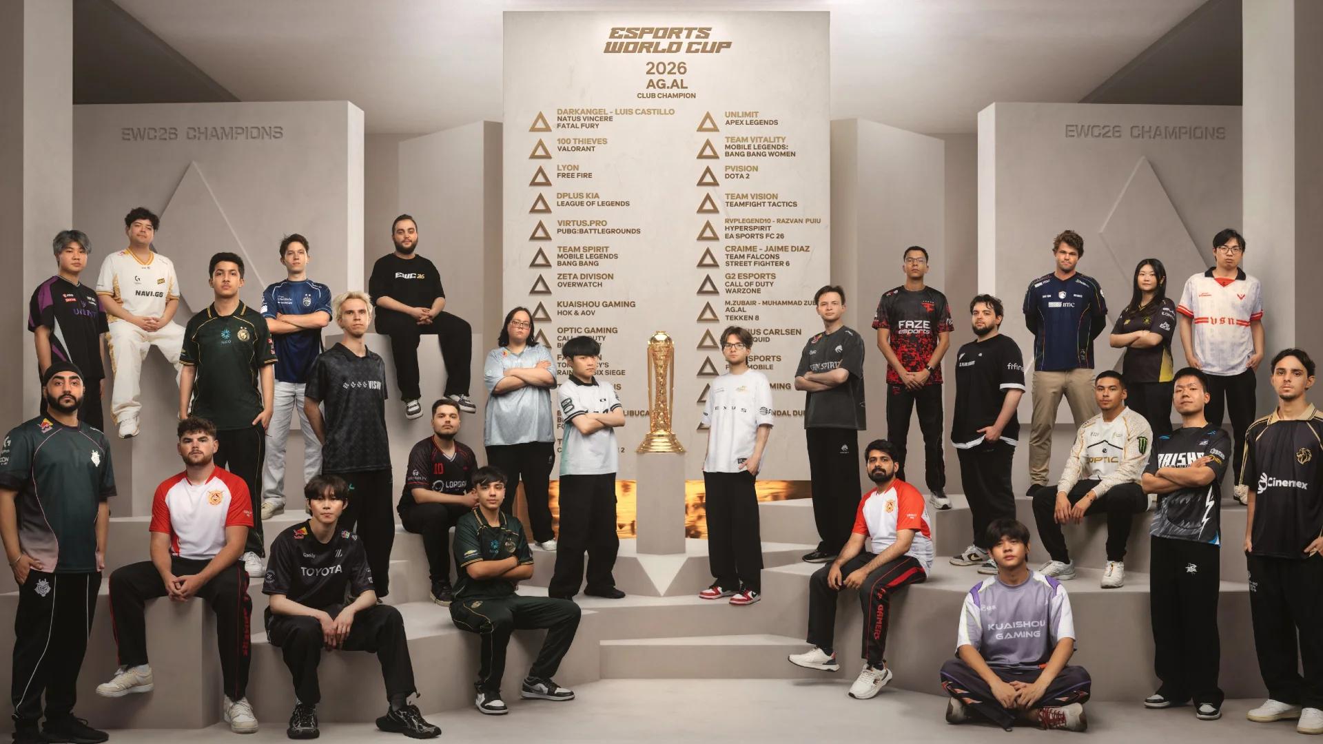 Who earned the most at EWC 2026? Credit: EF