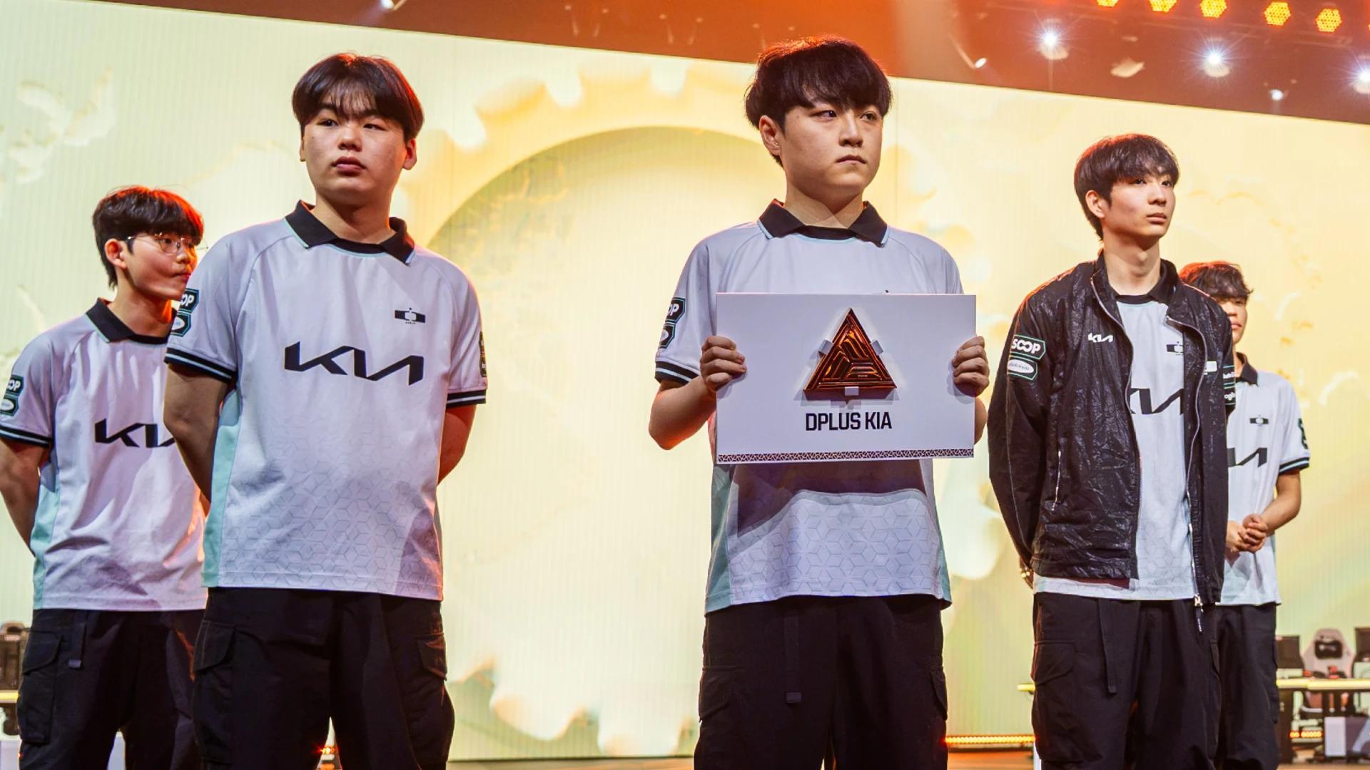 Dplus KIA is playing EWC in Paris. Credit: EF