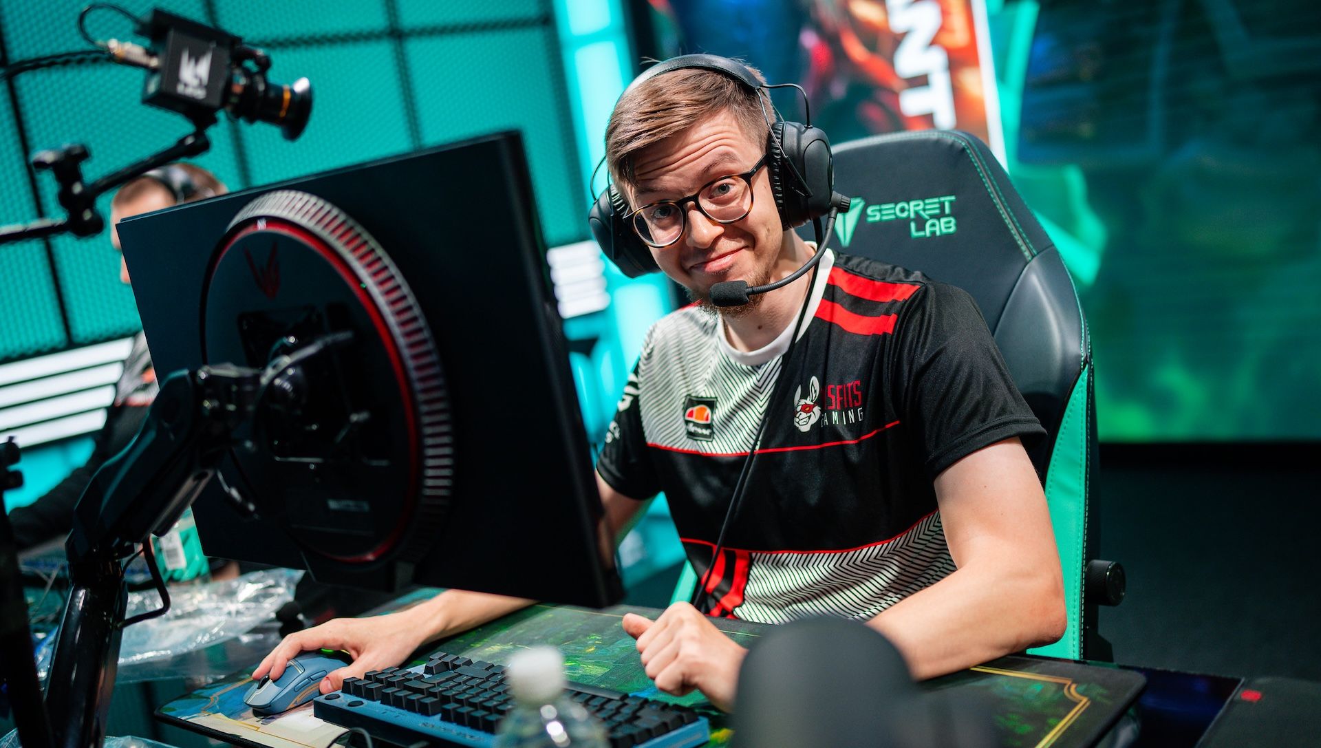 Zanzarah during his LEC time with Misfits Gaming. Credit: Riot Games