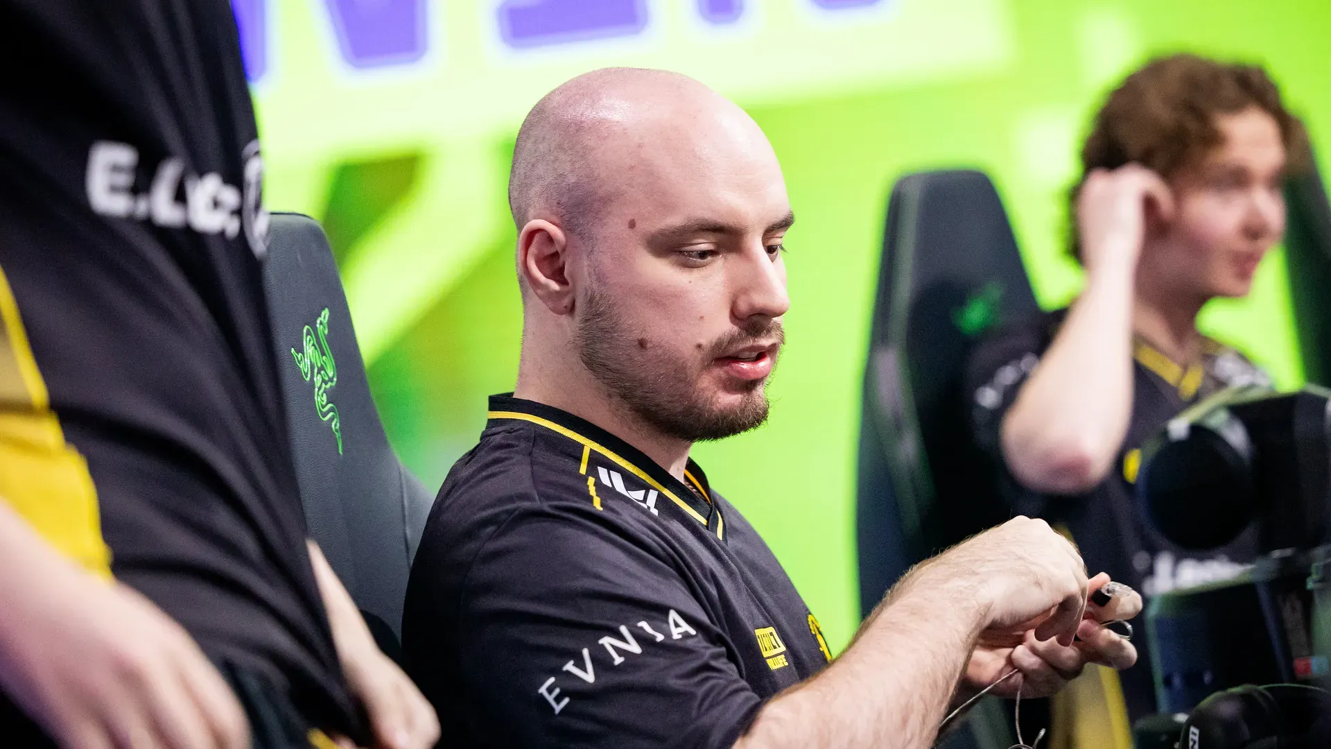 Derke before the game against Fire Flux Esports. Credit: Riot Games