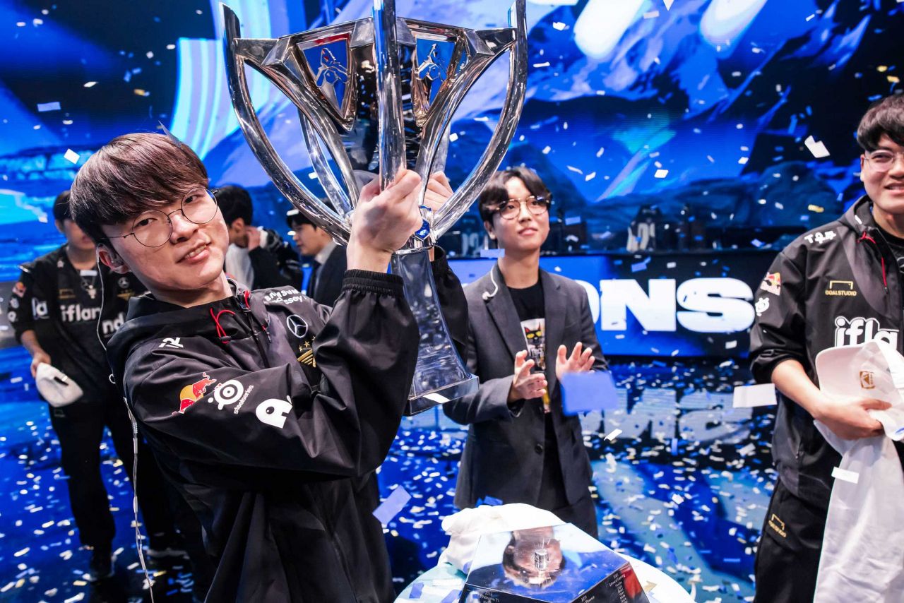 Faker at Worlds 2023