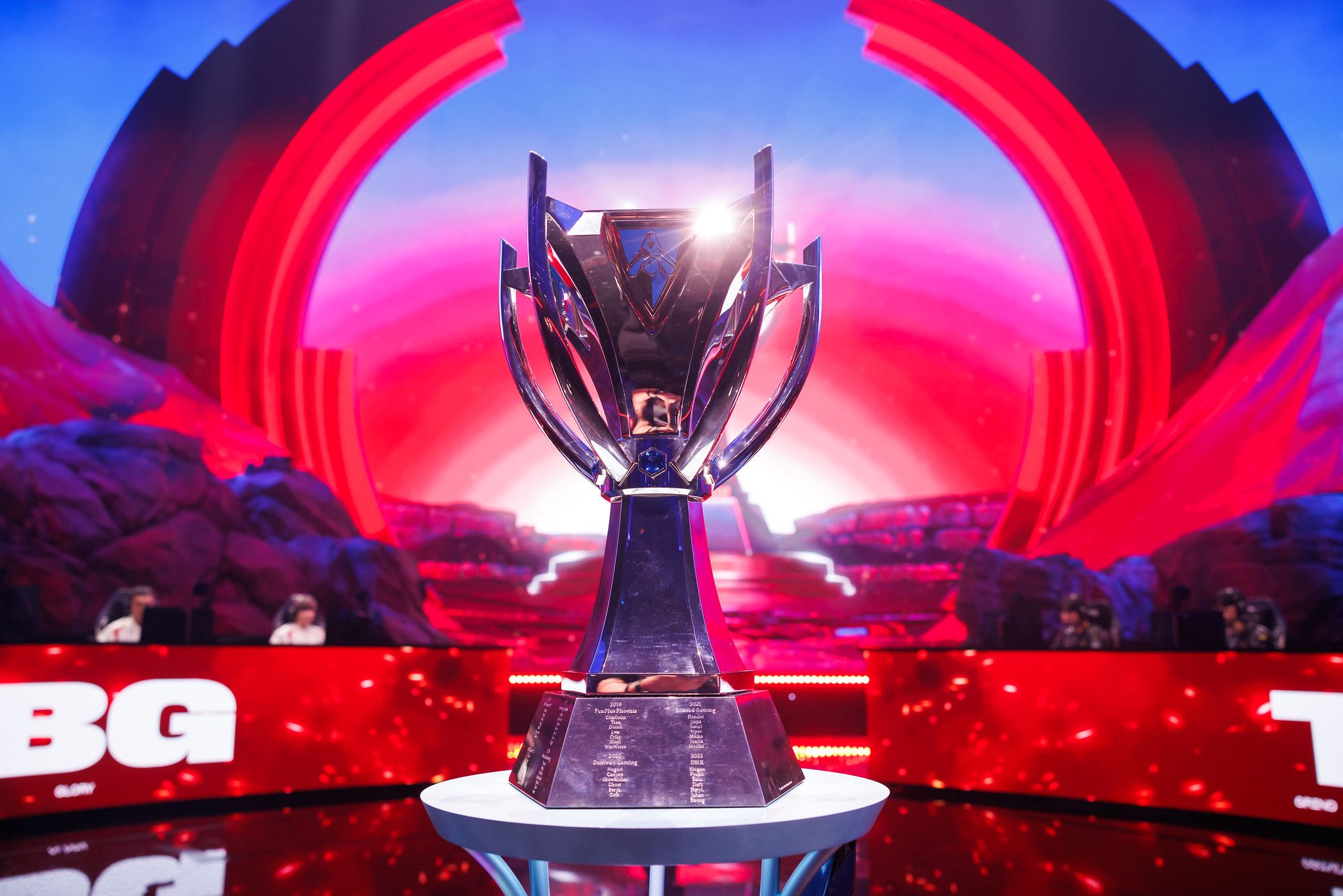 League of Legends 2023 Worlds Trophy