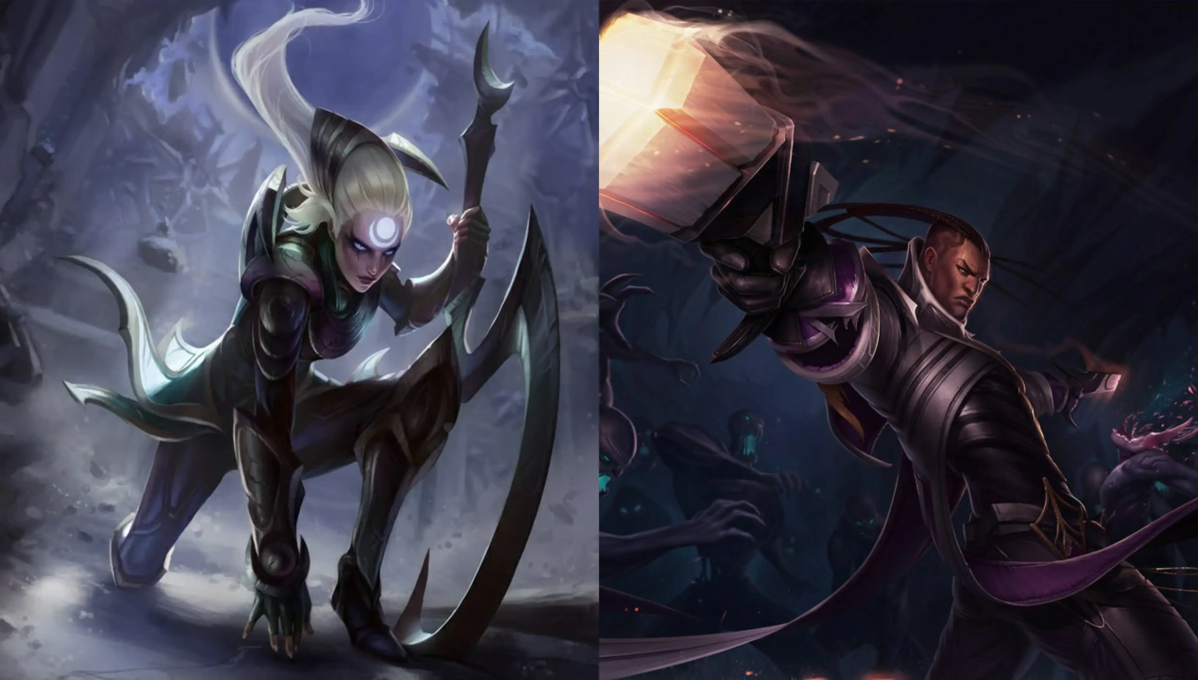 Diana and Lucian got buffed. Credit: Riot Games