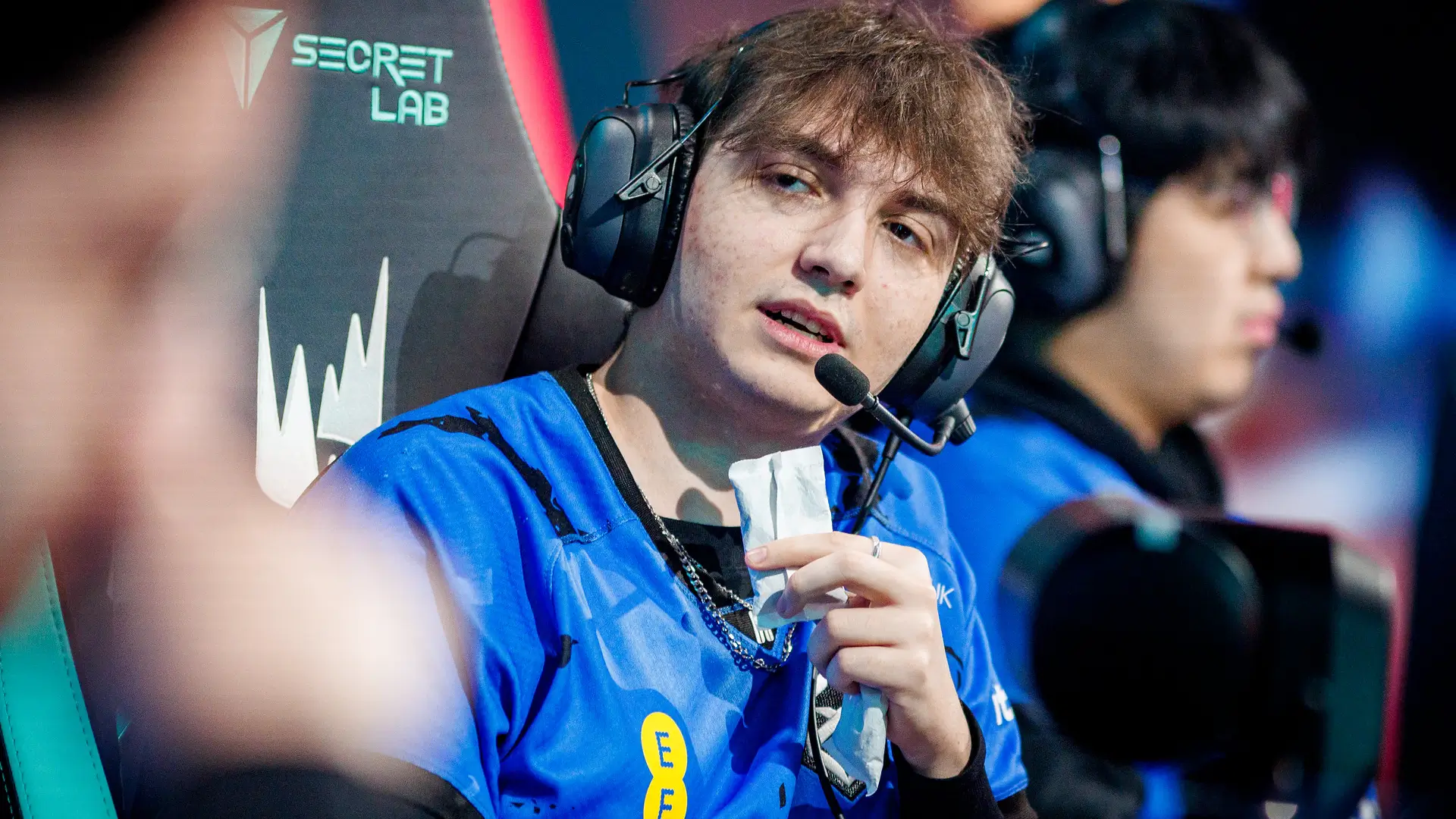 Adam "Jackies" Jeřábek, midlaner of GIANTX in the 2025 LEC Winter Playoffs