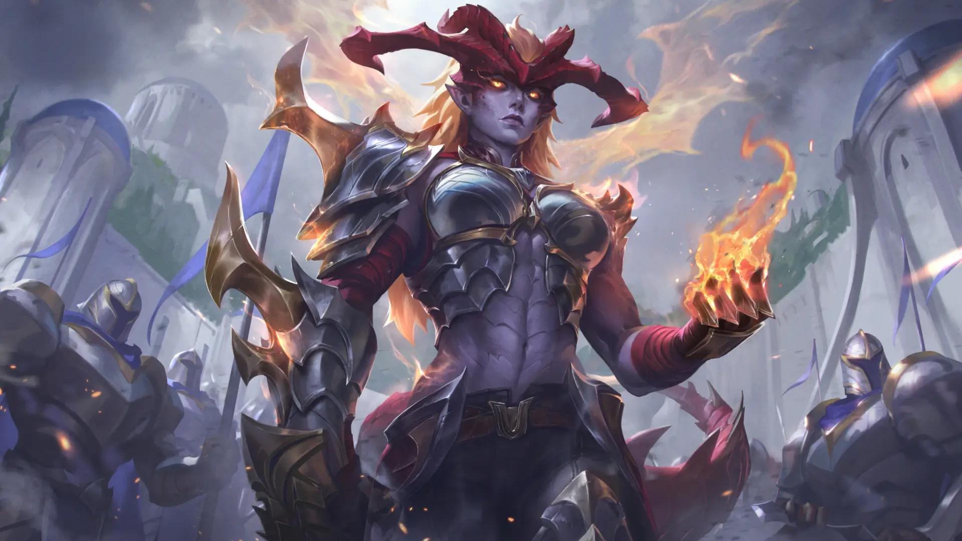 Shyvana, the Half-Dragon. Credit: Riot Games