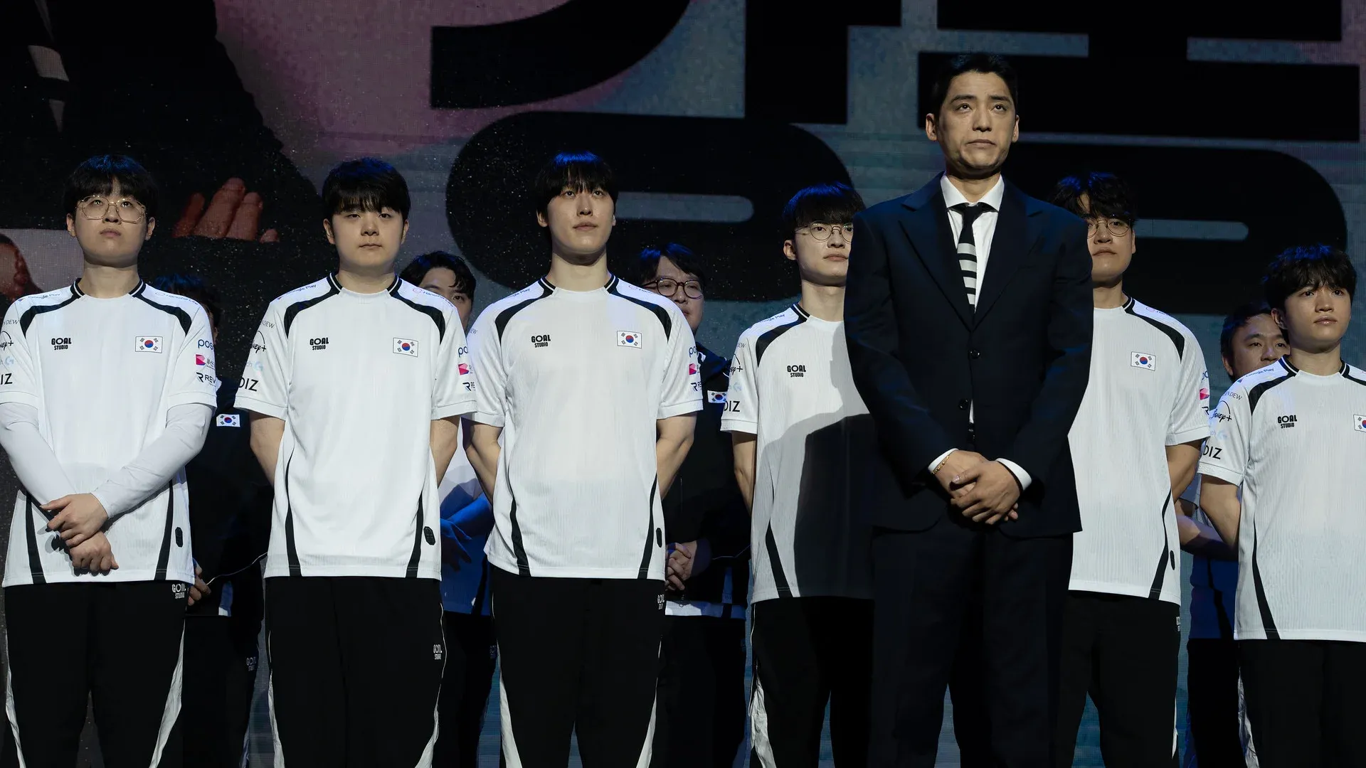 Team Korea of esports, LoL selection. Credit: Sheep Esports / Aries