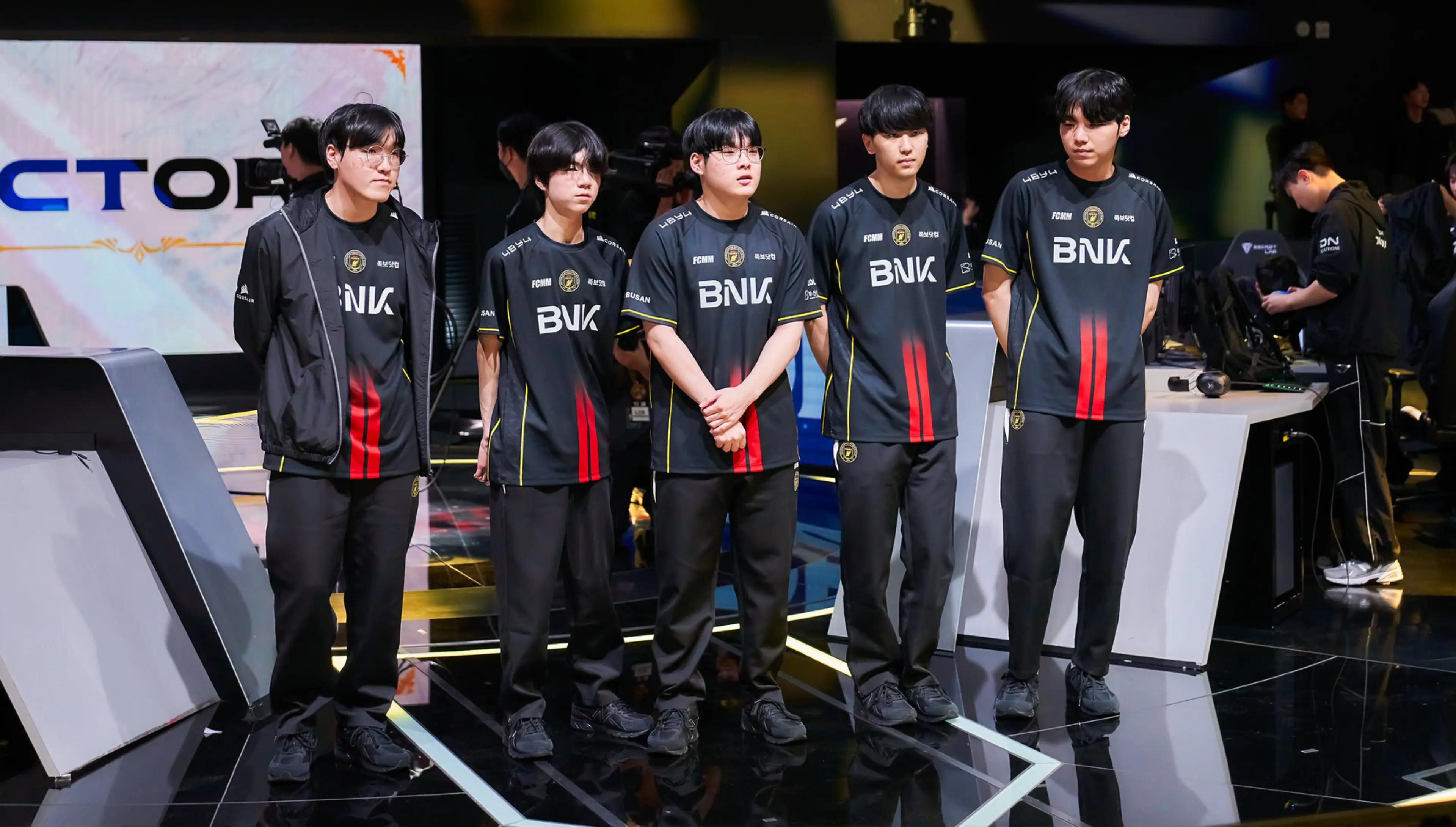 BNK FEARX during the LCK Cup 2026. Credit: LCK/Riot Games
