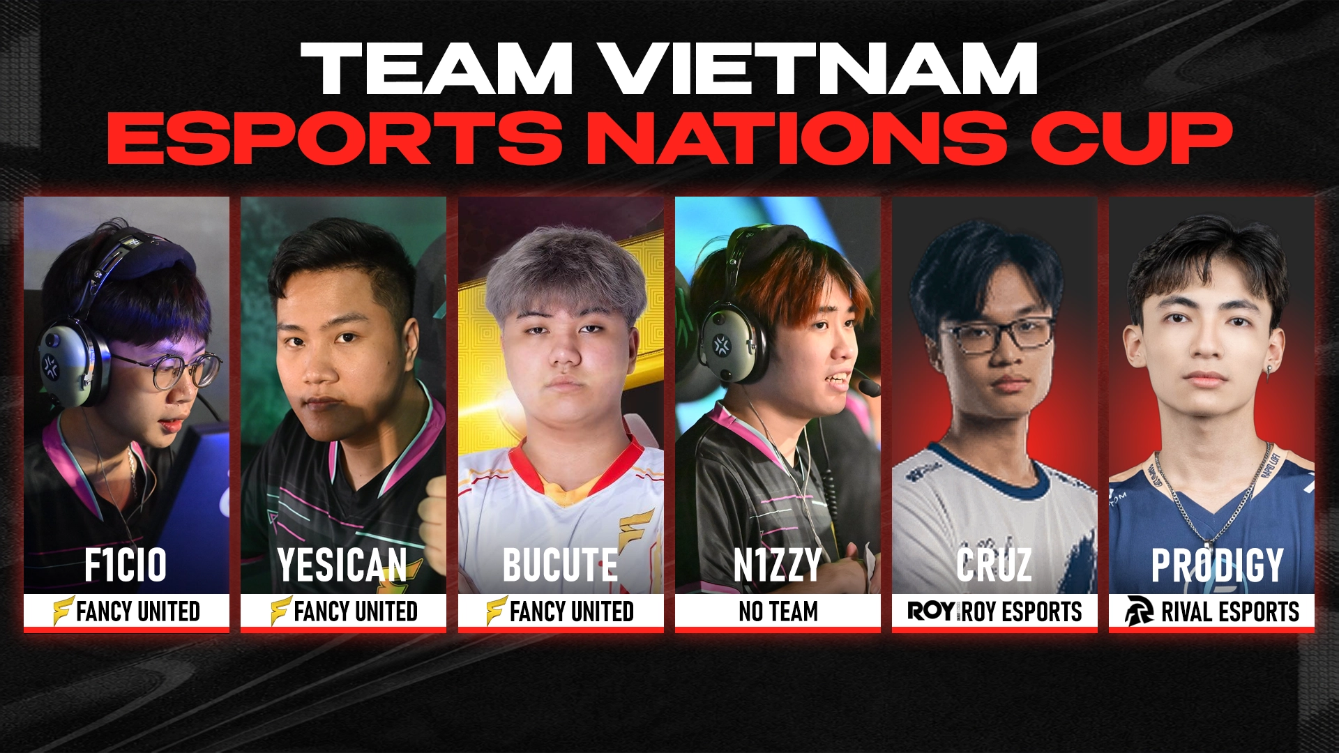 Vietnam ENC Valorant Roster. Credit: Sheep Esports