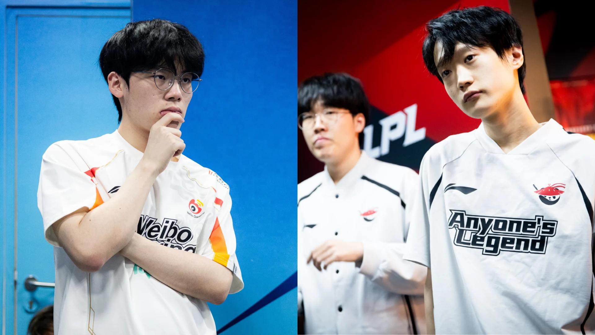 Weibo/Anyone's Legend