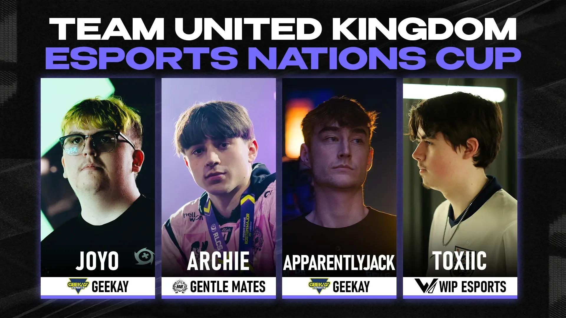 Joyo, Archie, Toxiic and ApparentlyJack for GB at ENC. Credit: BLAST