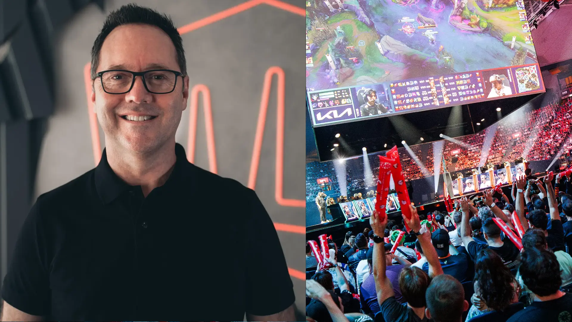 Riot Games EMEA Head of Esports, Alberto Guerrero, attending the Munich LEC Season Finals 2024.