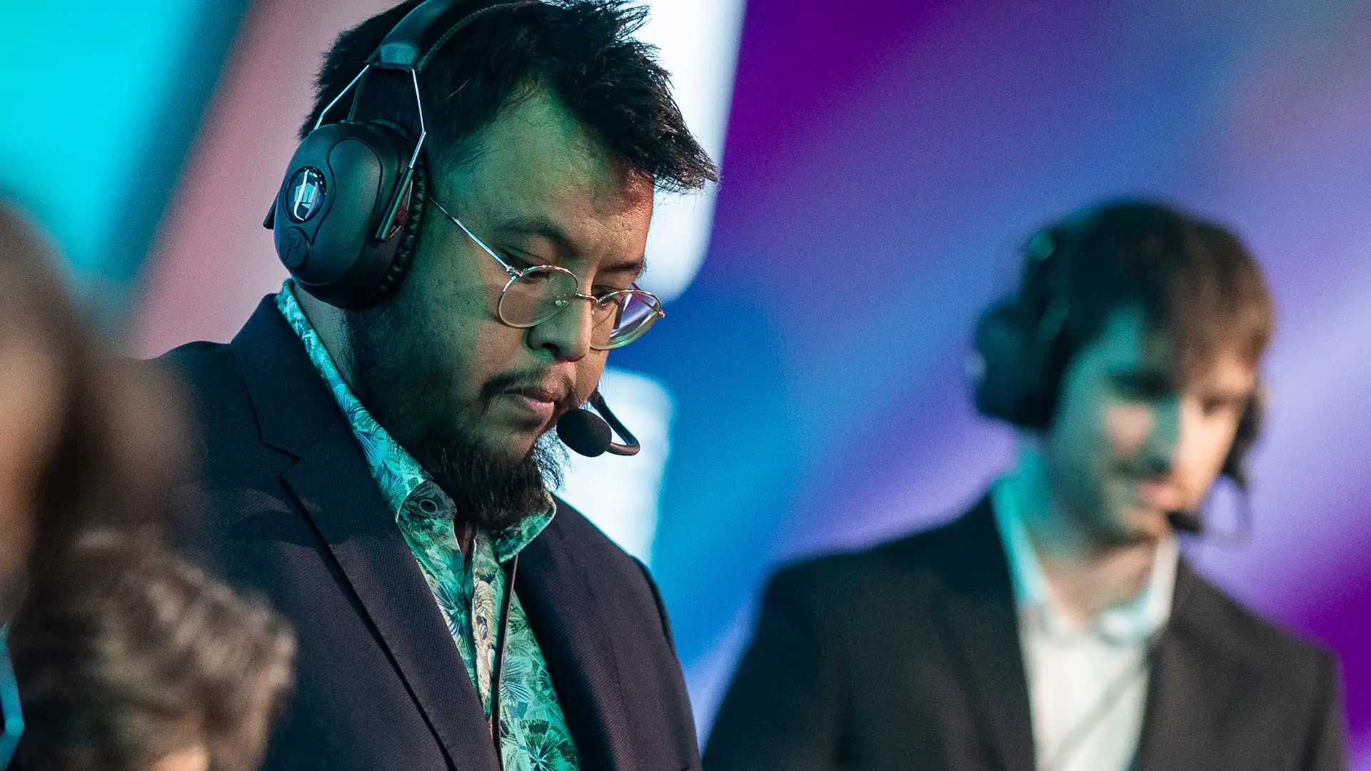 Rehareha "Reha" Ramanana, head coach of Karmine Corp in the LEC 2025 Winter Playoffs