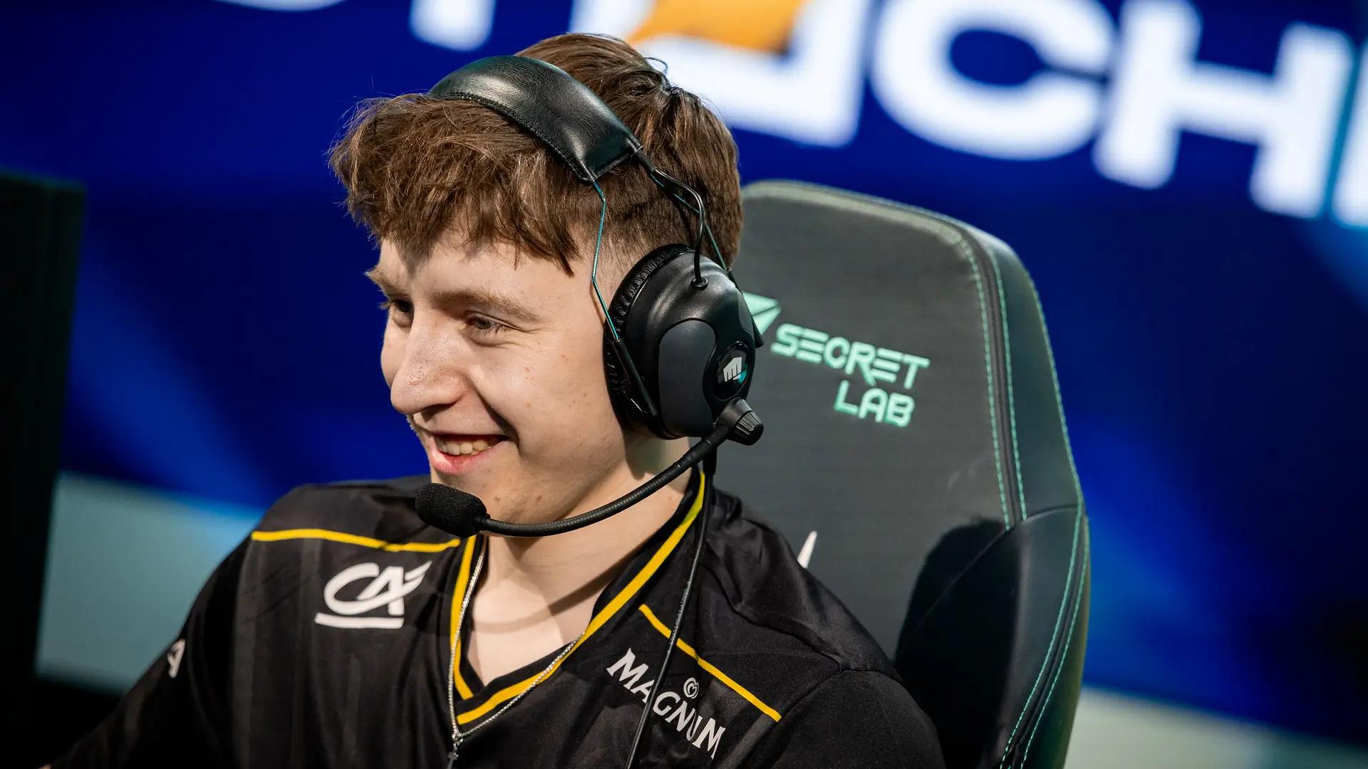 Linas "Lyncas" Nauncikas, jungler of Team Vitality in the LEC Versus 2026. Photo Credit: Wojciech Wandzel/Riot Games