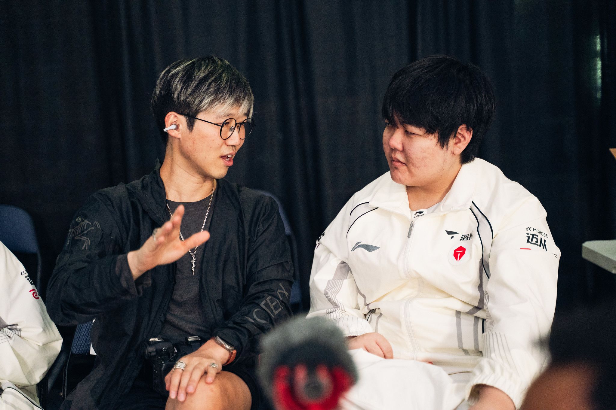 369 lounging at Worlds asset day | Photo Credit: Riot Games