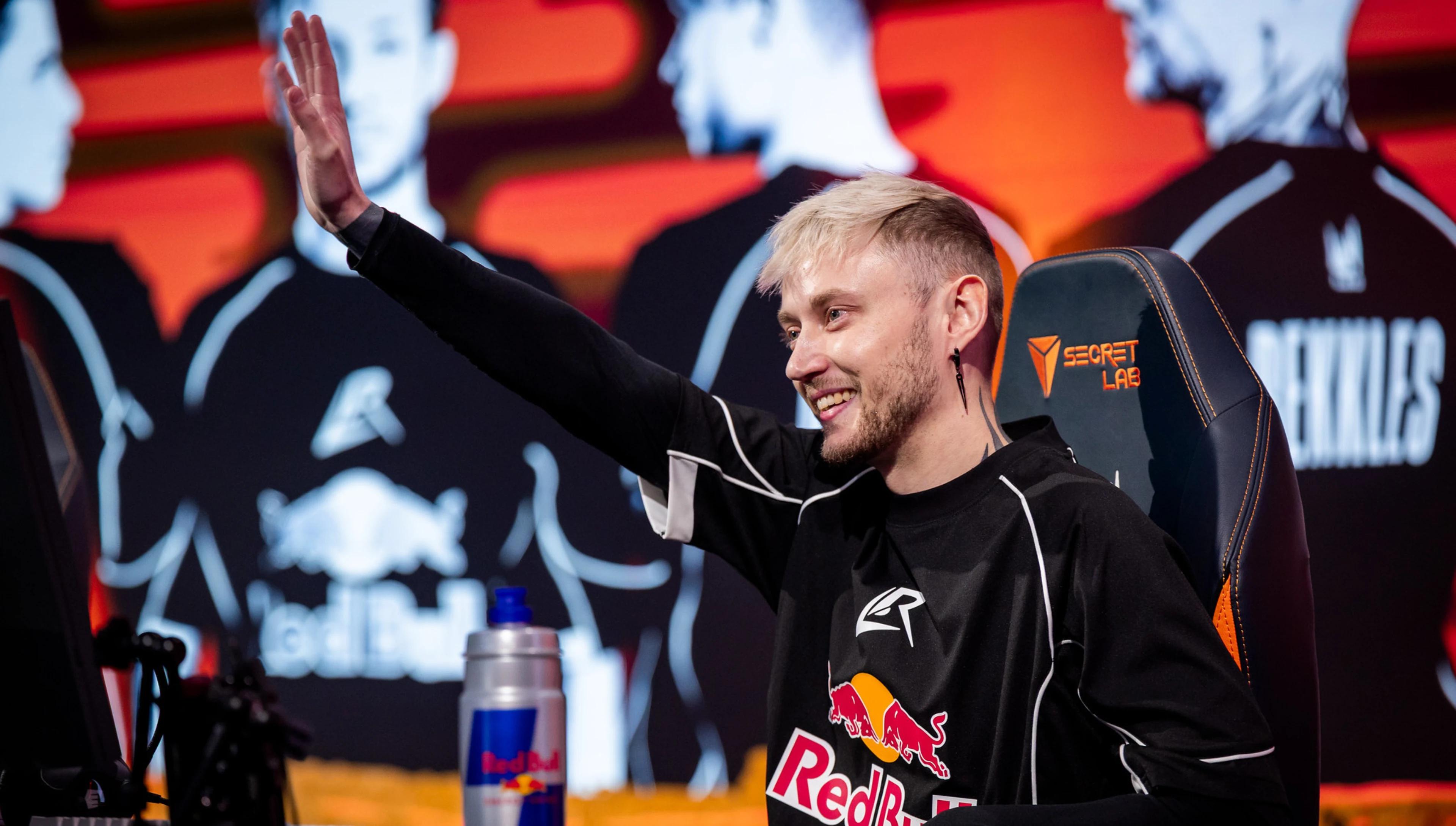 Rekkles with Los Ratones during the 2026 LEC Versus. Credit: Wojciech Wandzel/Riot Games