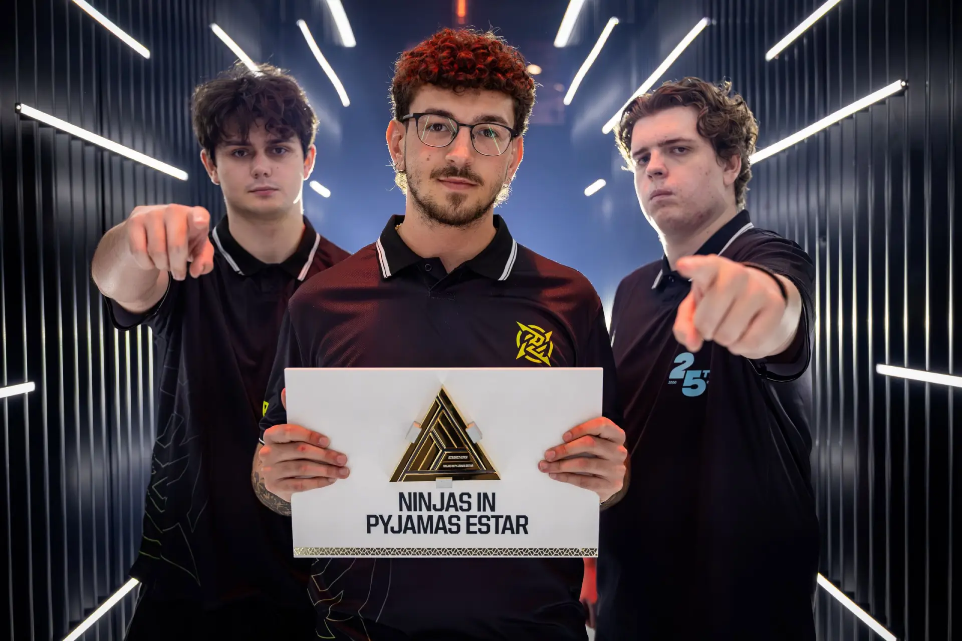 The trio initially signed with NIP in November 2025. Credit: EWC