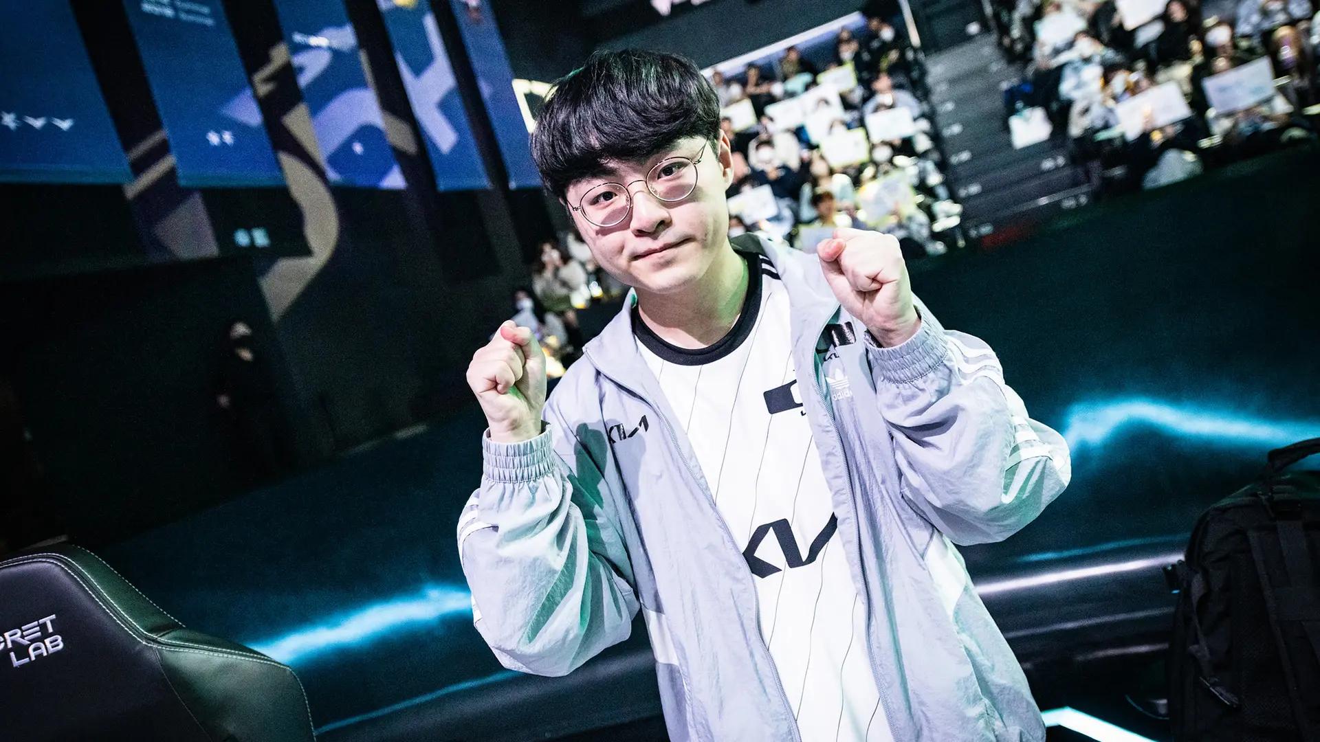 Dplus KIA ShowMaker. Credit: LCK/Riot Games