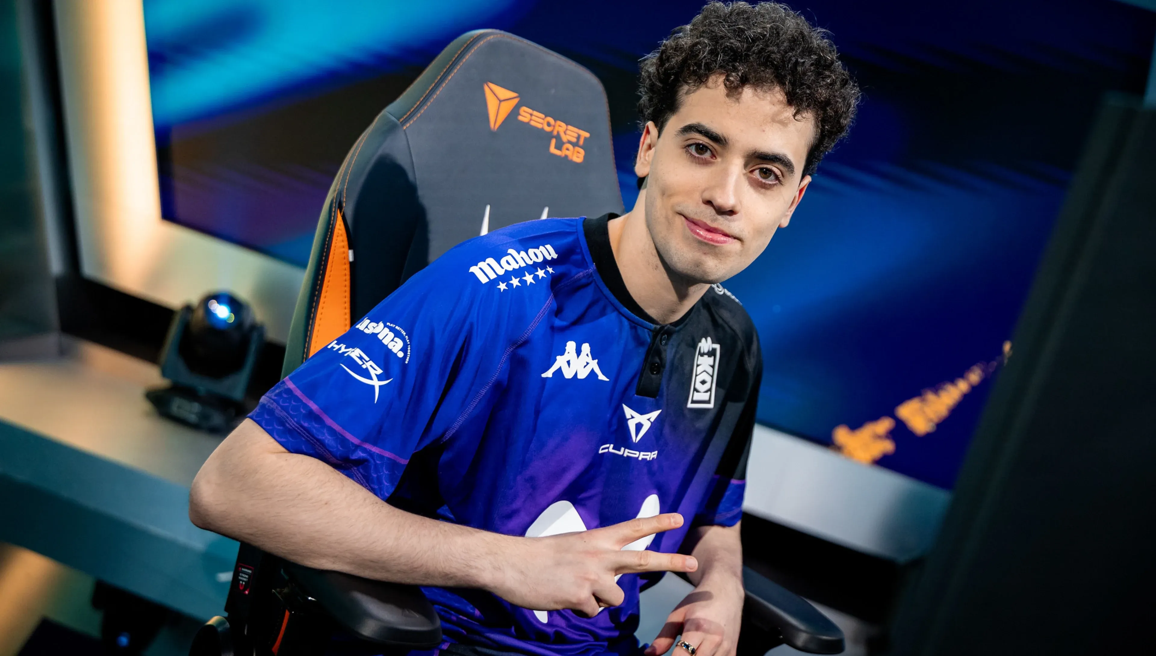 Alvaro during the second week of LEC Versus 2026 with Movistar KOI. Credit: Wojciech Wandzel/Riot Games