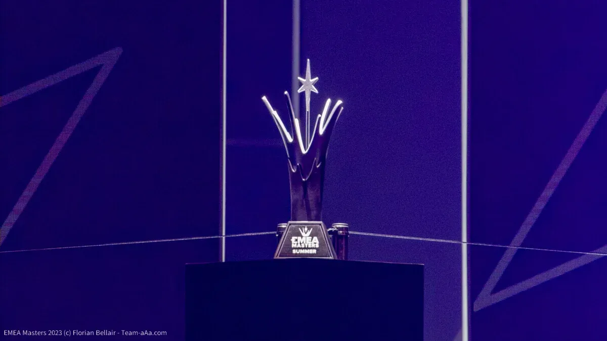 EMEA Masters trophy