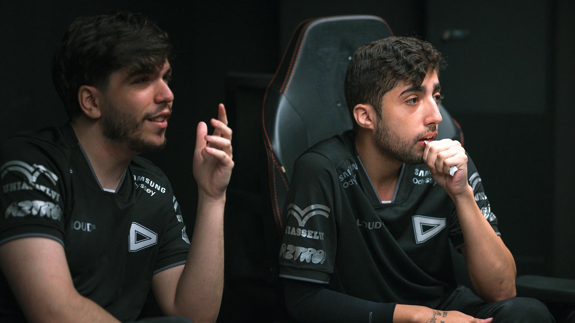 Mago and RedBert behind the scenes. Photo Credit: Riot Games