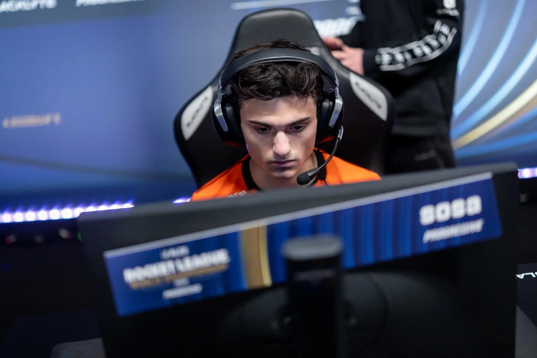 sosa competing at the RLCS 2025 World Championship. Credit: BLAST / Michal Konkol