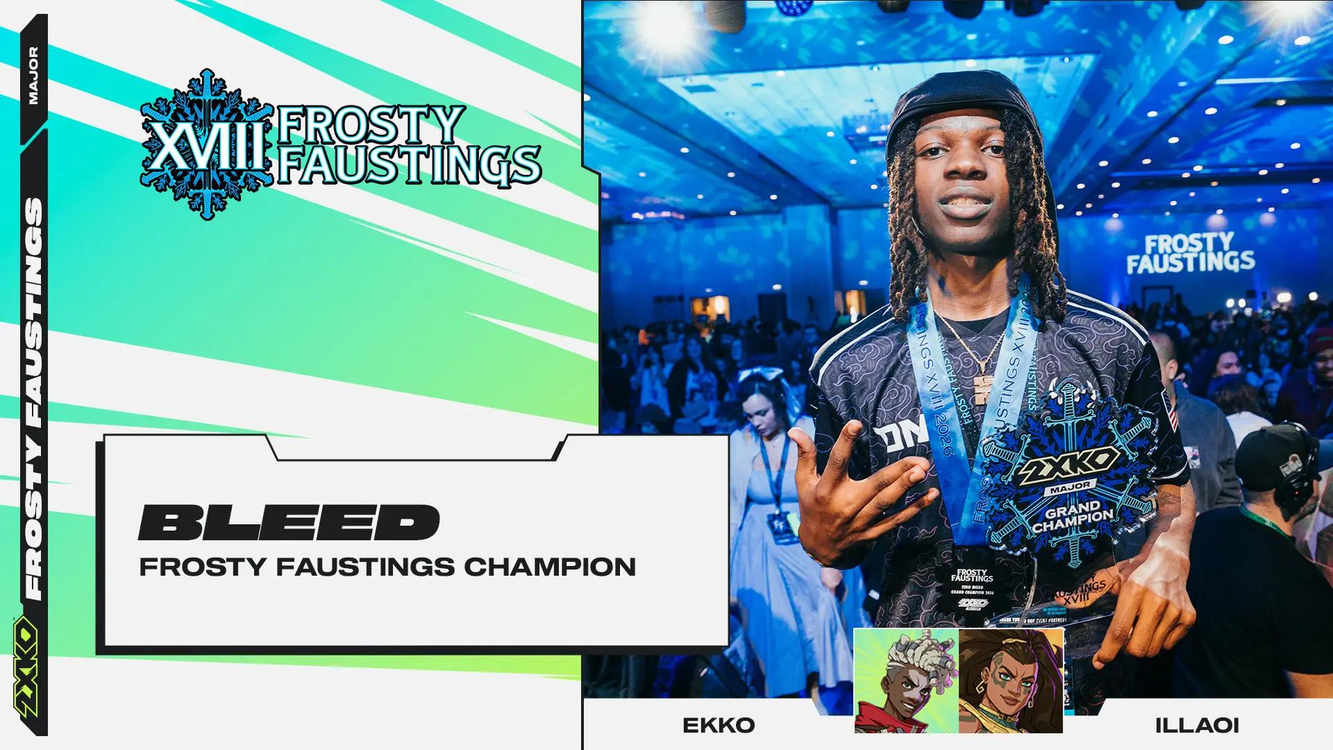 Bleed is the winner of the first Major of 2026. Credit: Riot Games / 2XKO