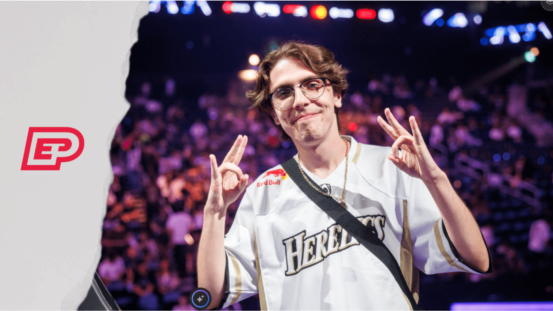 Patitek during his time with Team Heretics. Credit: Liu YiCun/Riot Games