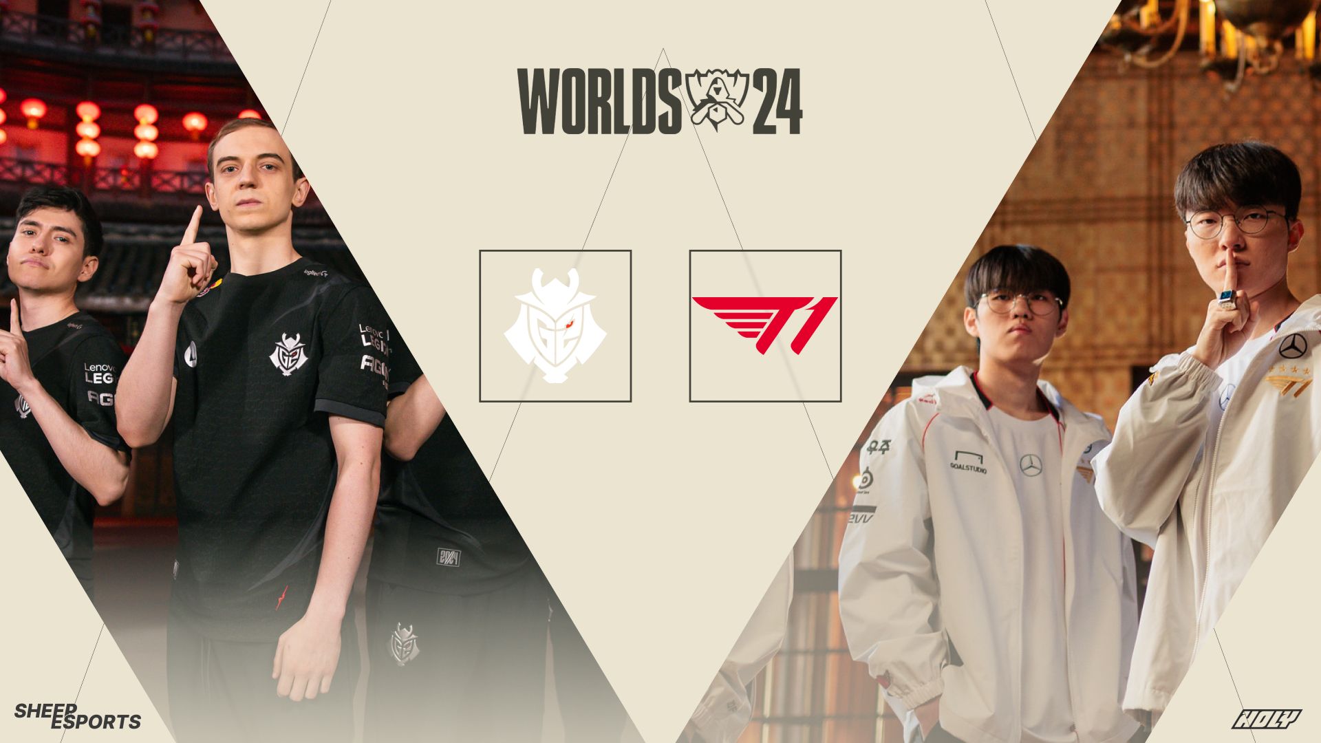 G2 vs T1 Worlds Swiss Stage Round 4