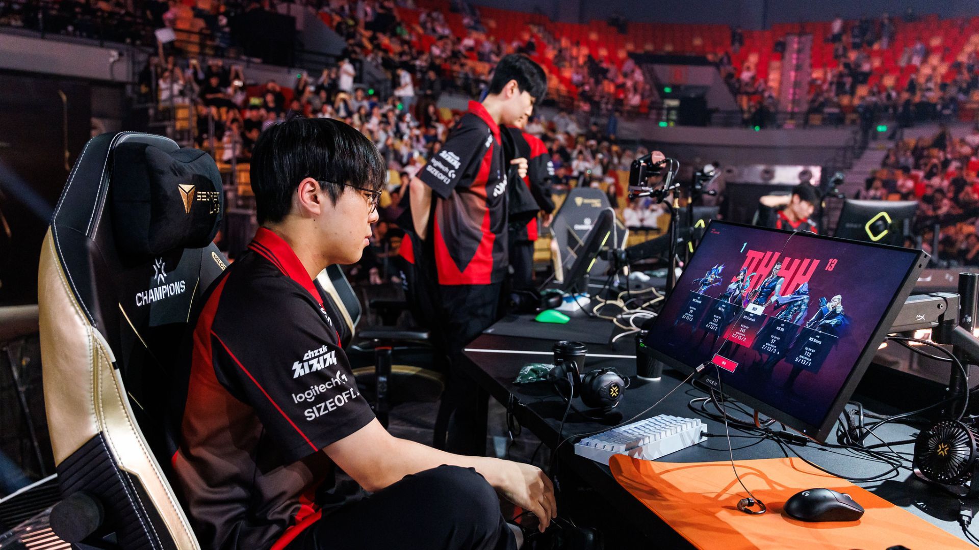 Dambi after the last game against 100 Thieves. Credit: Yicun Liu/Riot Games