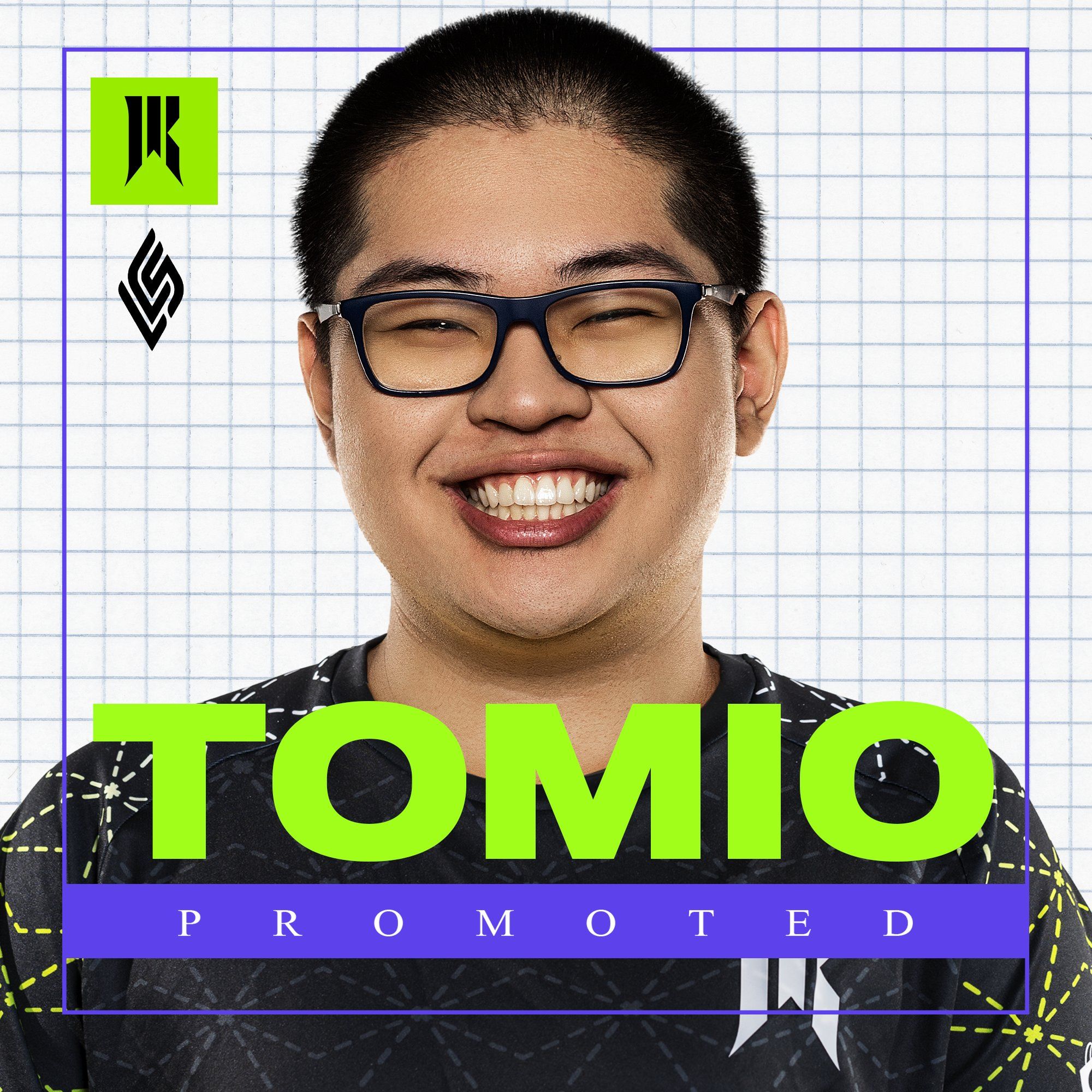 Shopify Rebellion promote Tomio to the LCS