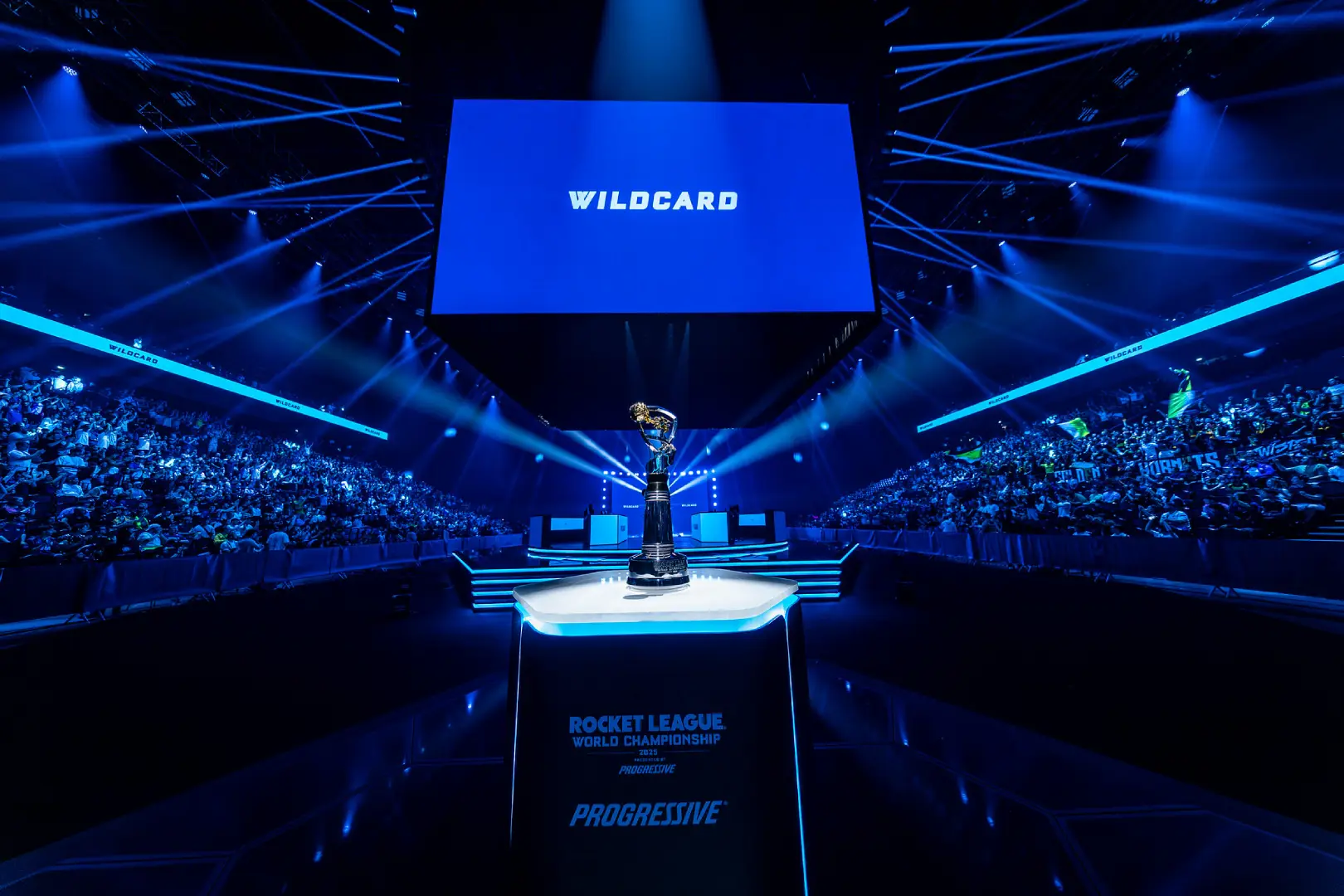 Wildcard shocked the scene by reaching the RLCS 2025 World Championship playoffs. Credit: Michał Konkol
