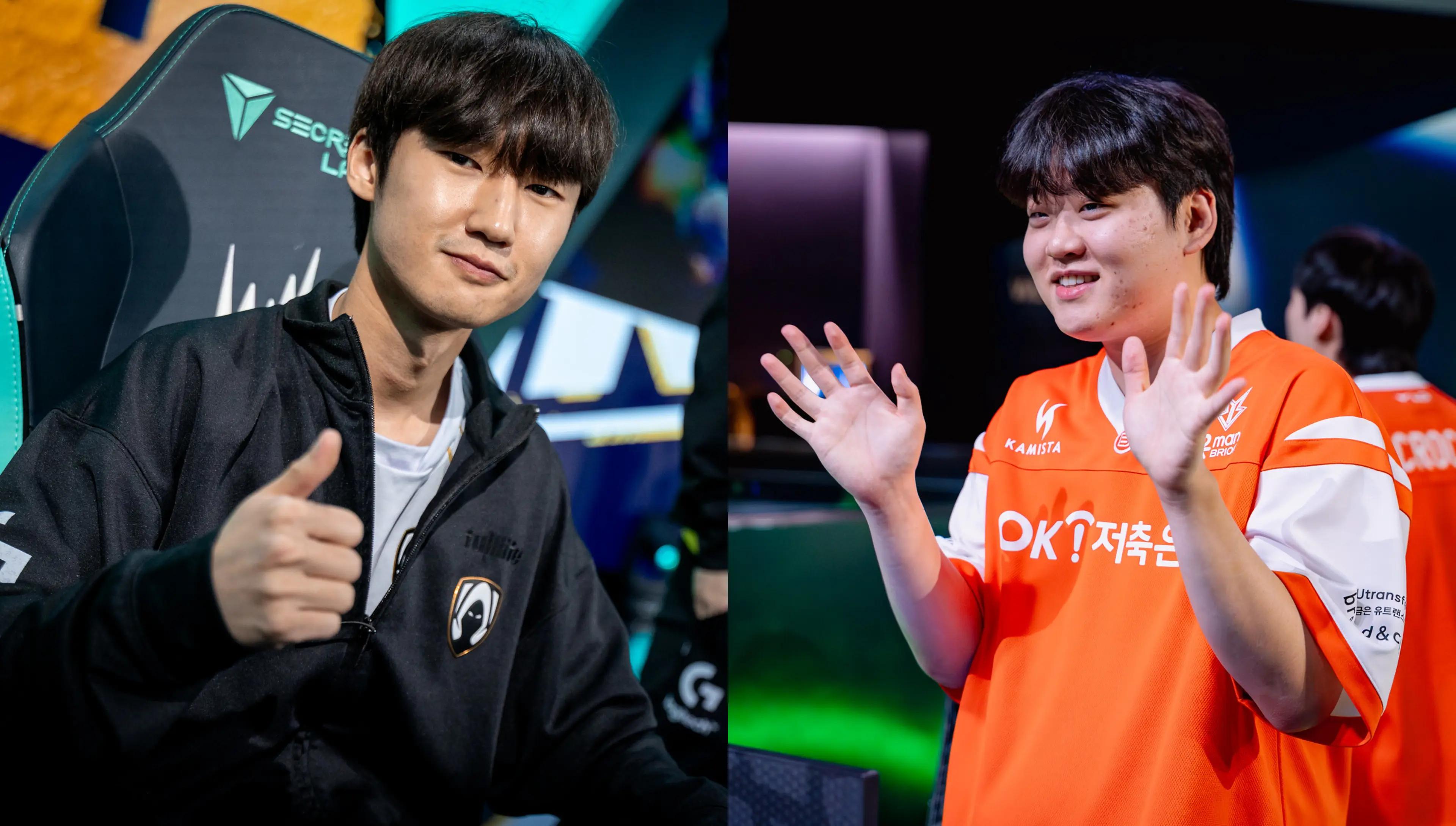 Hype played for OKSavingsBank BRION in the LCK in 2025. Credit: Wojciech Wandzel/LCK/Riot Games