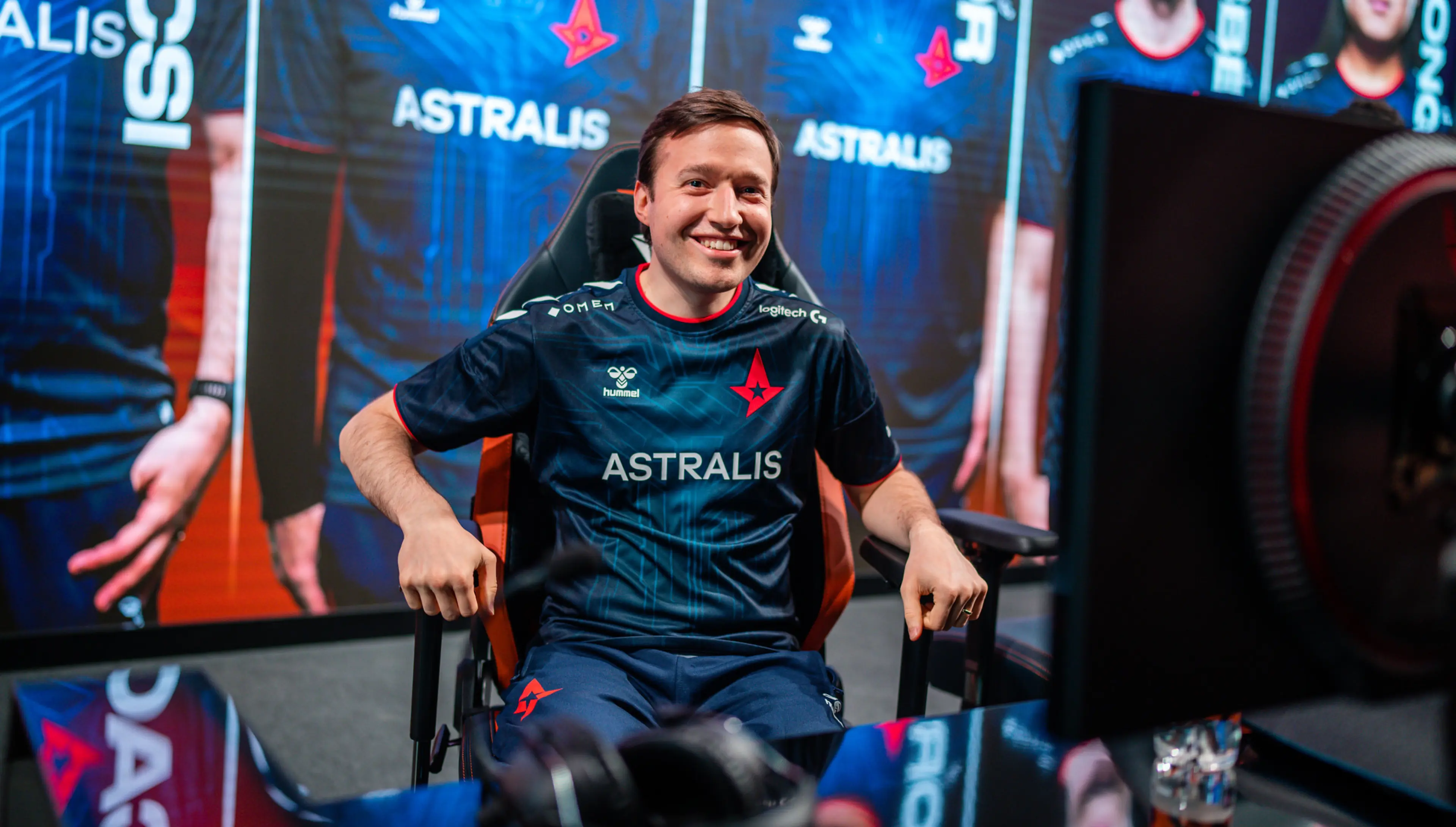 Vizicsacsi in 2022 when he was playing for Astralis in the LEC