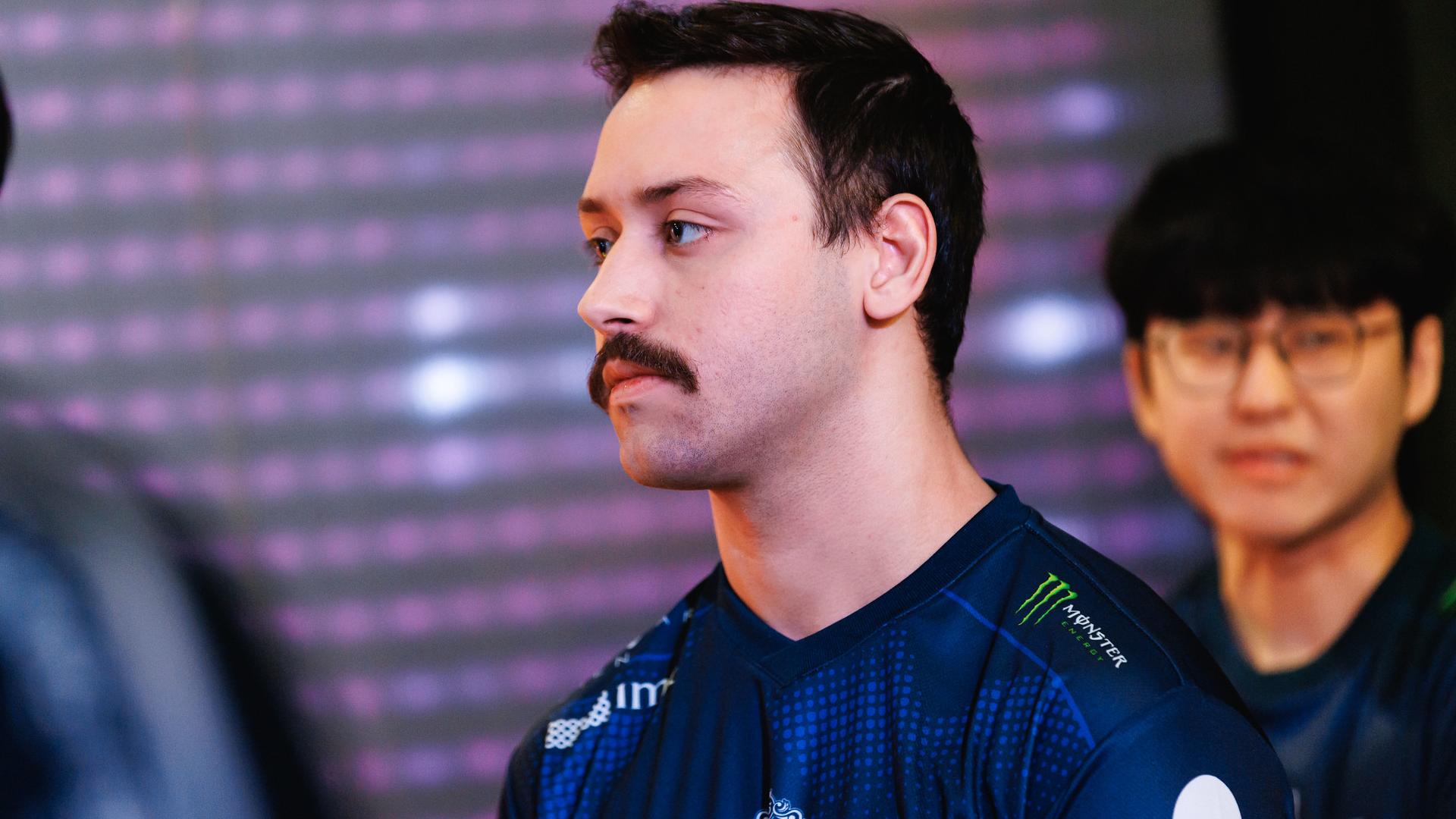 APA with his beautiful moustache at First Stand 2025.